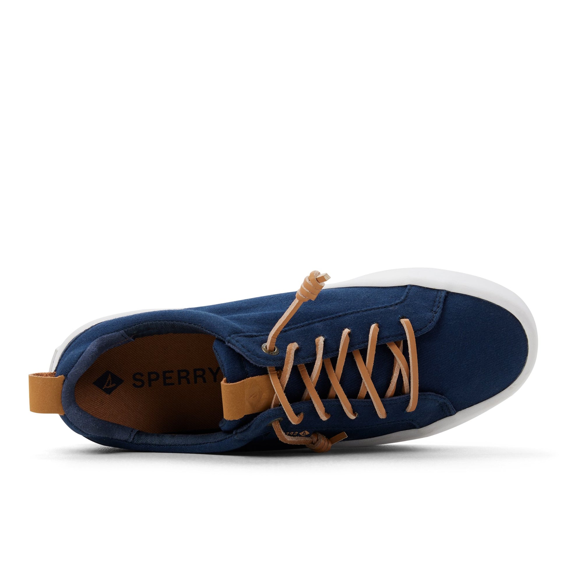Top-down view of the Navy Bermuda Beach Sneaker Low Top Sneakers