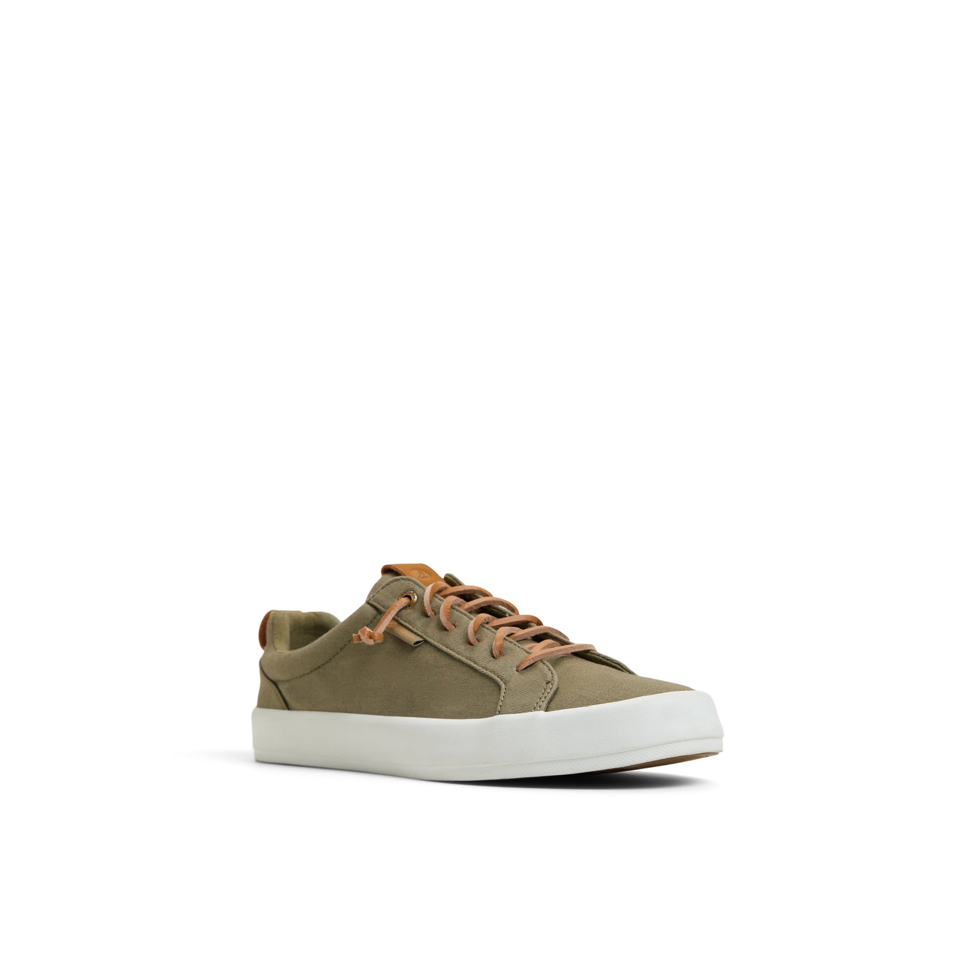 Side view of Mid Green Bermuda Beach Sneaker Low Top Sneakers