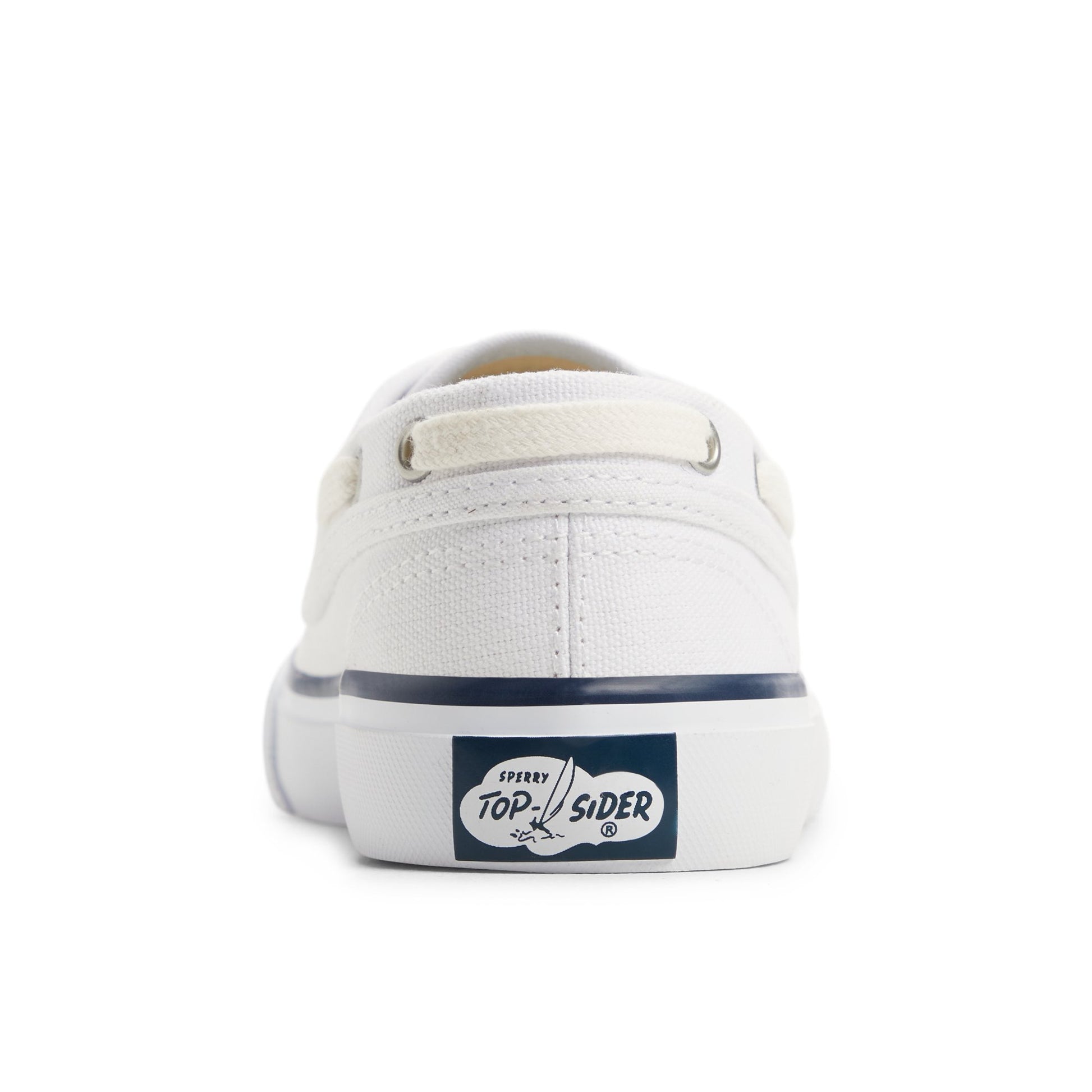 Three-quarter angle of White Seamate Boat Shoe Sneaker Boat Shoes's front side
