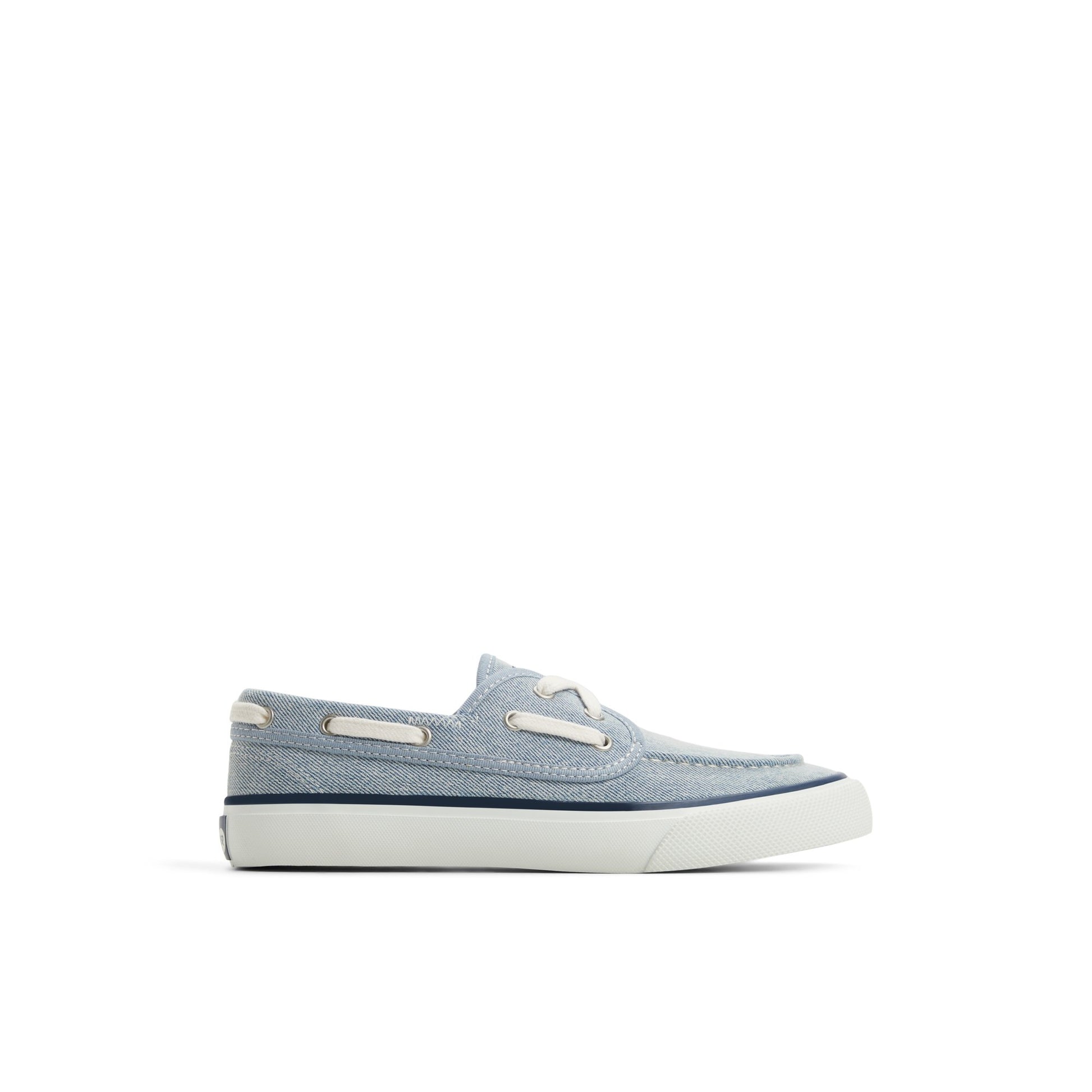 Main View of Light Blue Seamate Boat Shoe Sneaker Boat Shoes for Womens