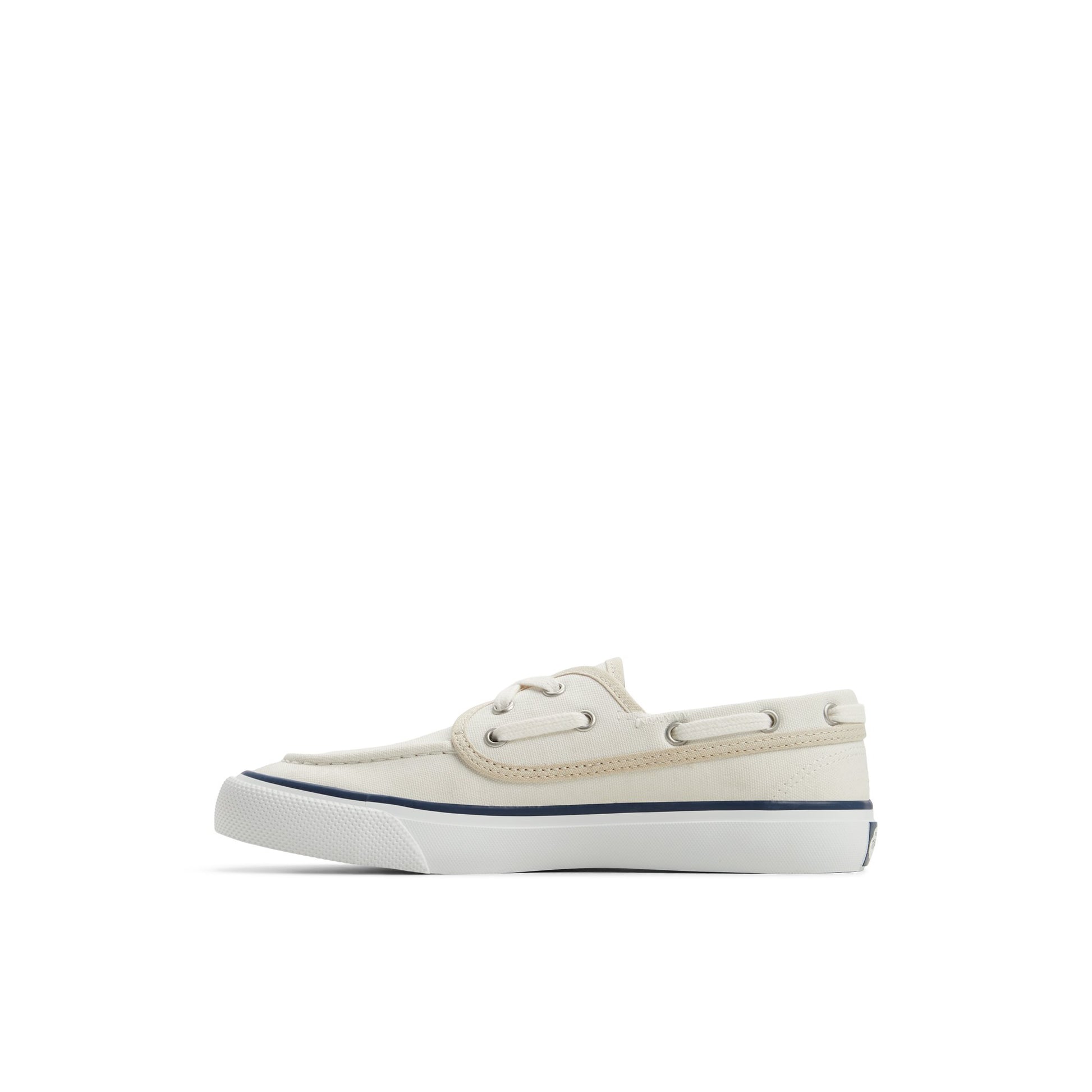 Three-quarter angle of Ecru Seamate Boat Shoe Sneaker Boat Shoes's back side