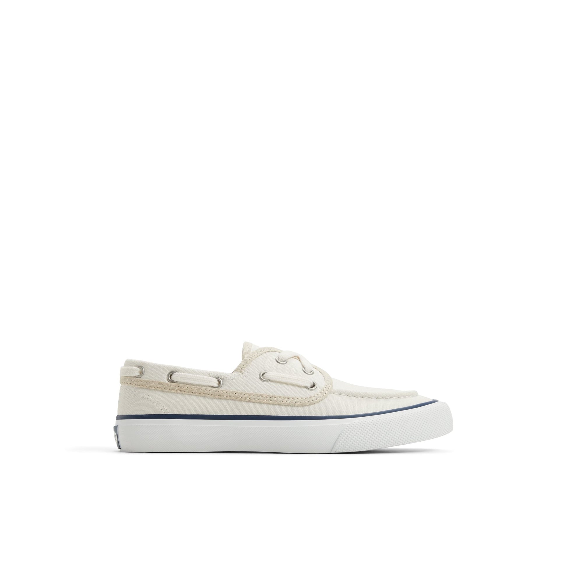 Main View of Ecru Seamate Boat Shoe Sneaker Boat Shoes for Womens