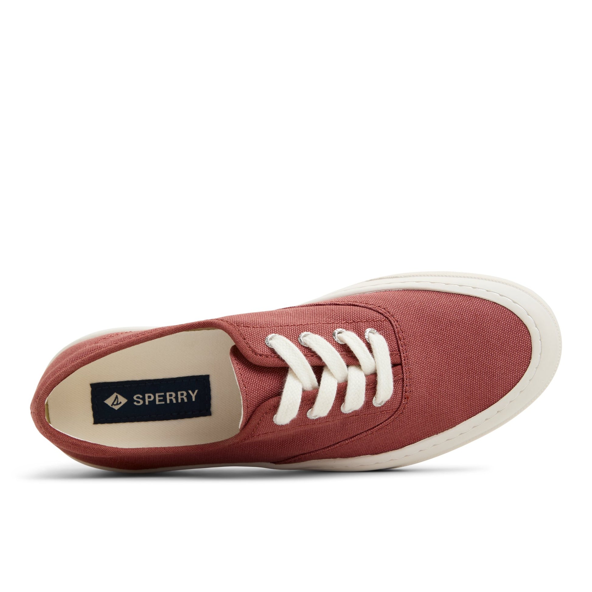 Top-down view of the Dark Rose Candy CVO Sneakers Low Top Sneakers