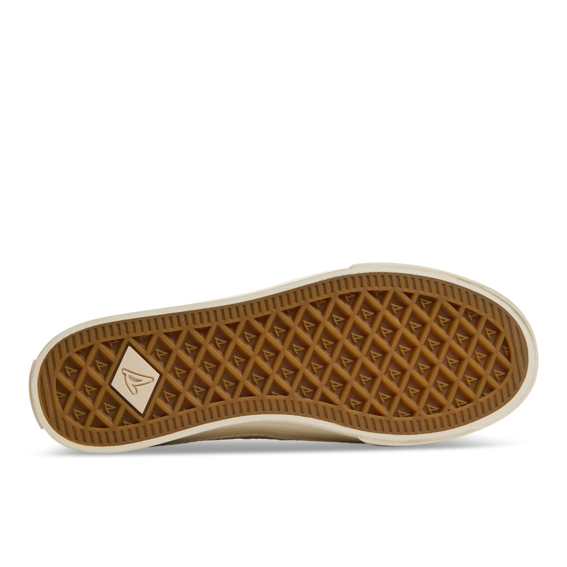 Close-up of the Cream Bahama 3.0 Sneaker Boat Shoes