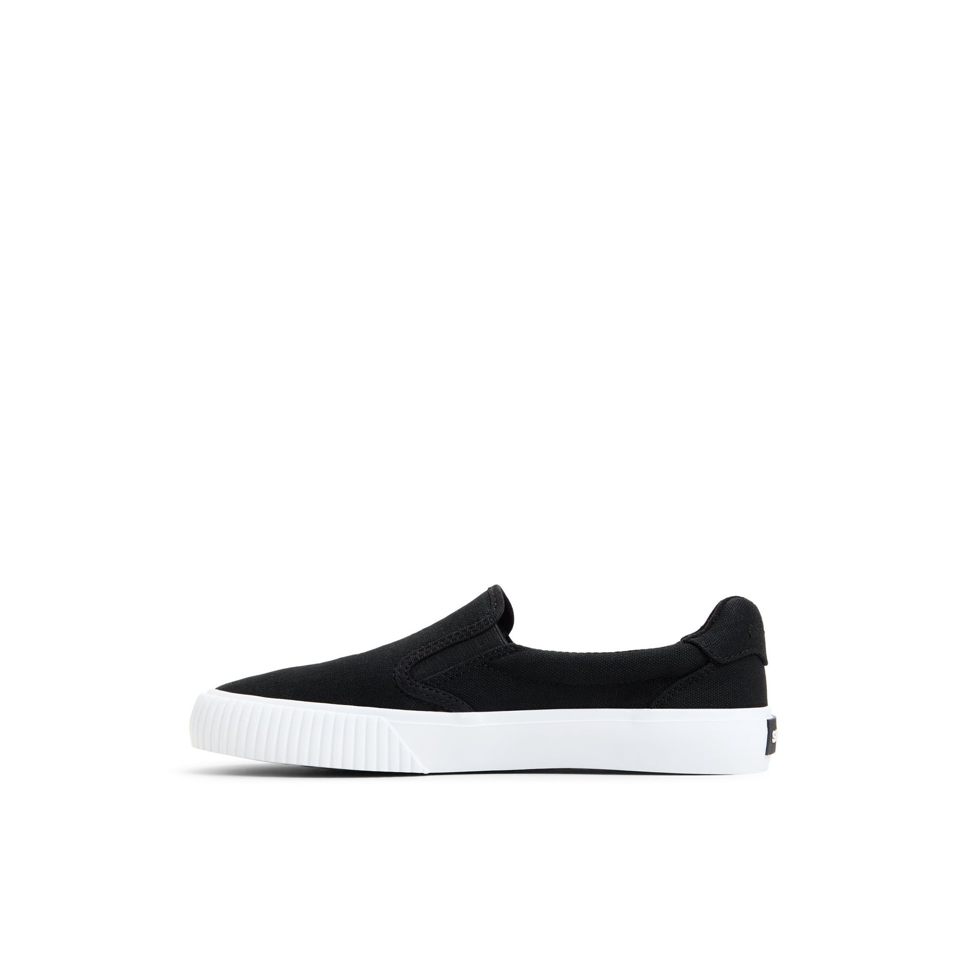 Three-quarter angle of Black Bermunda Slip-on Sneaker Low Top Sneakers's back side