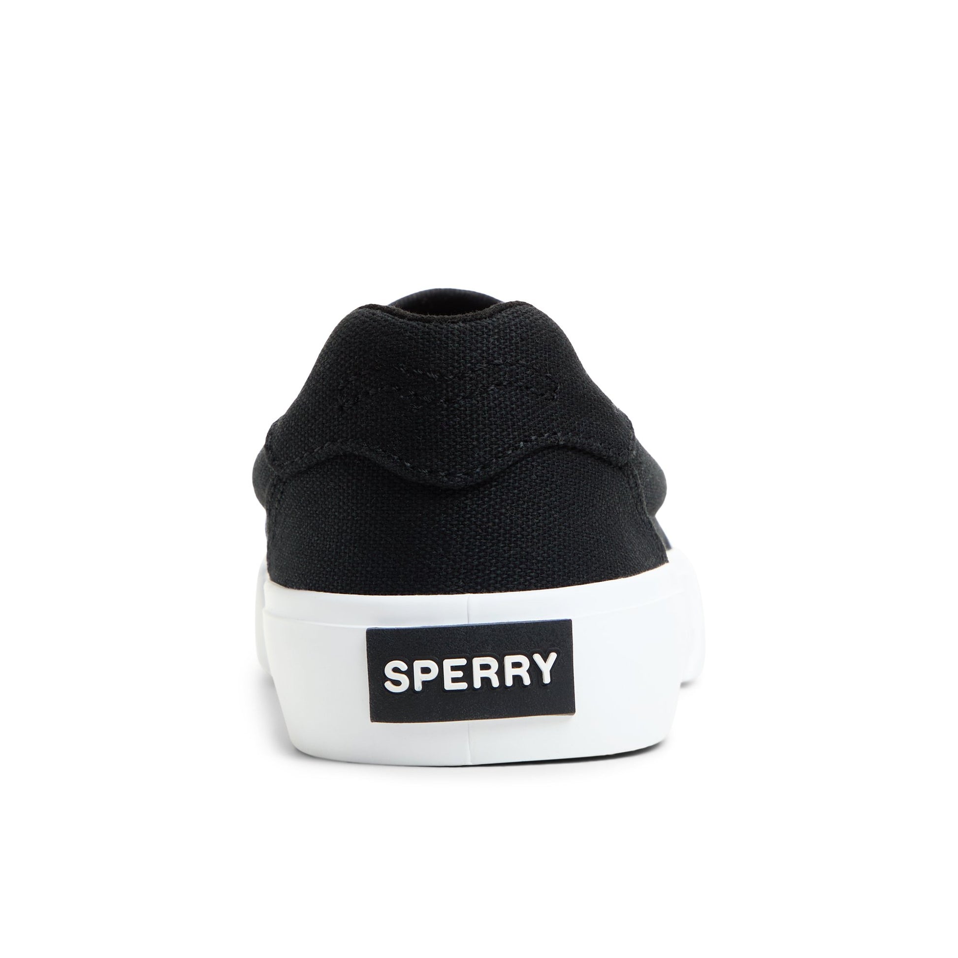 Three-quarter angle of Black Bermunda Slip-on Sneaker Low Top Sneakers's front side