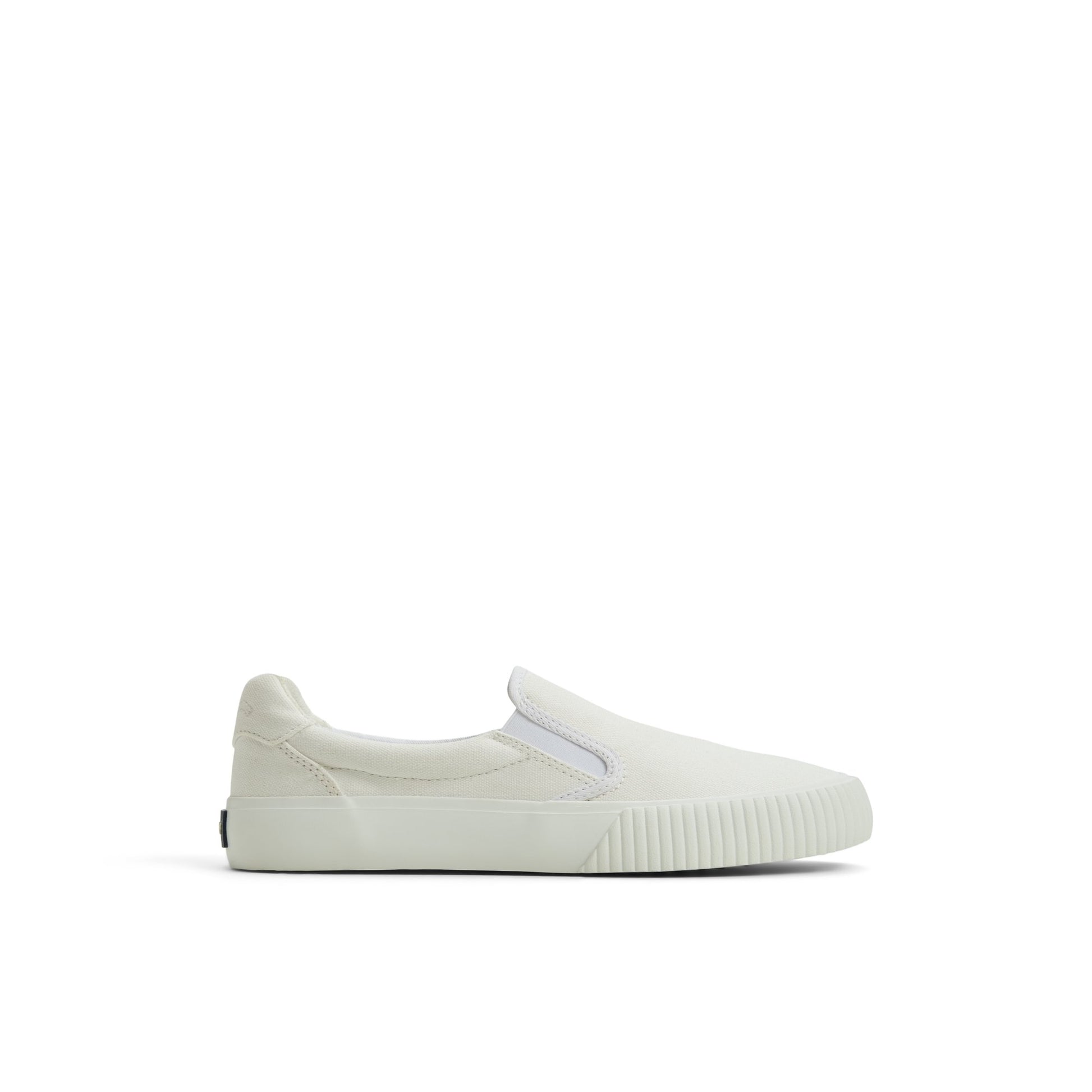 Main View of White Bermunda Slip-on Sneaker Low Top Sneakers for Womens