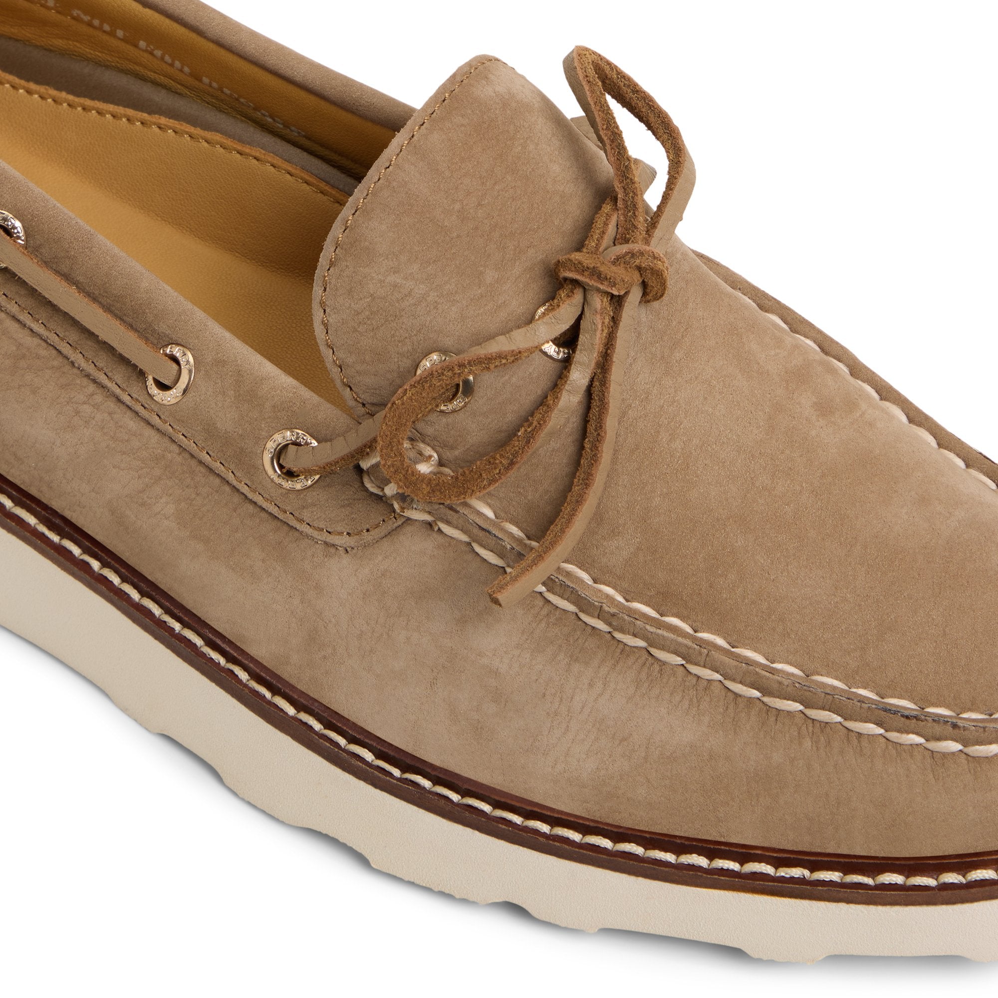 Gold1eyevib Other Beige Men's Leather | Sperry