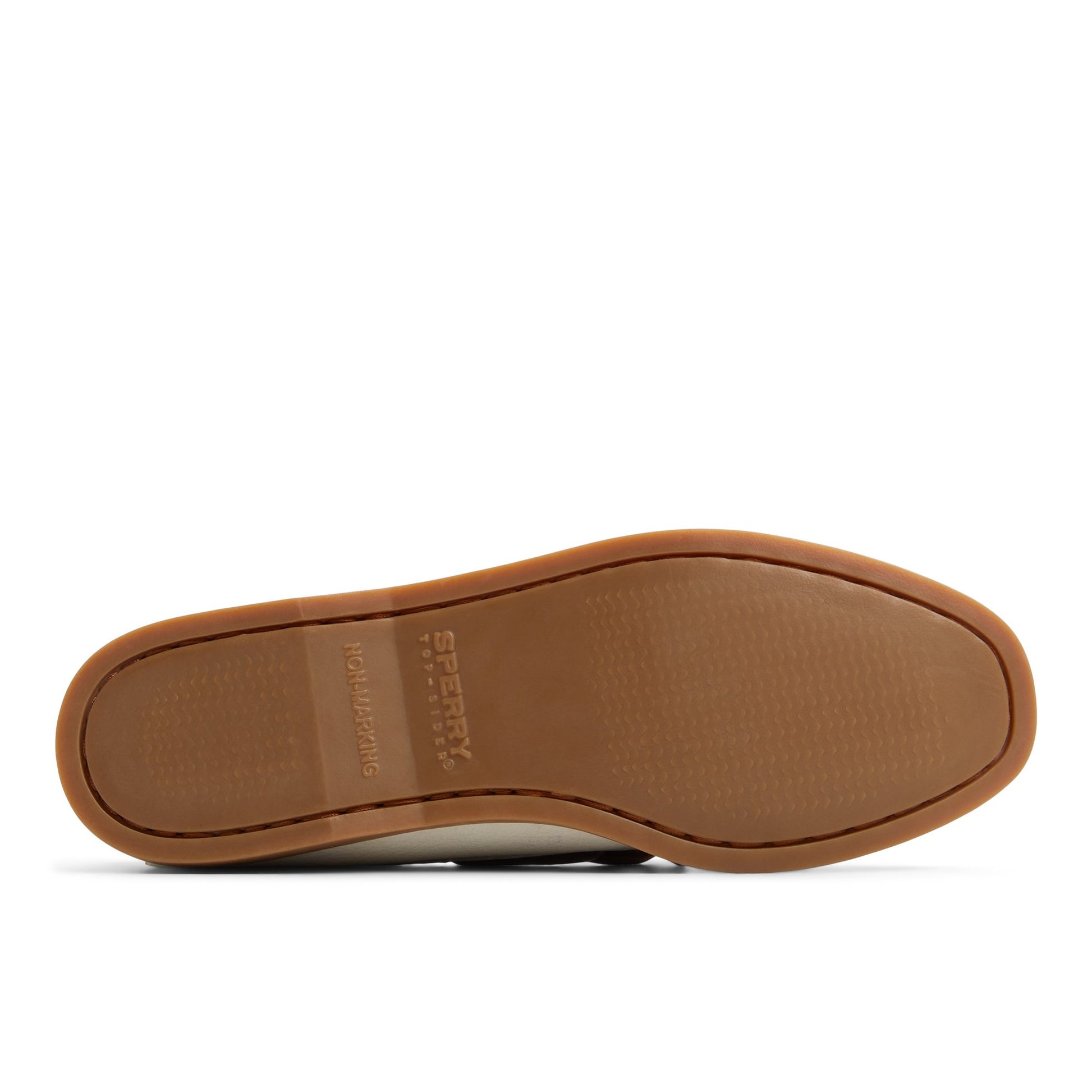 Close-up of the White Authentic Original™ 2 Eye Boat Shoe Boat Shoes