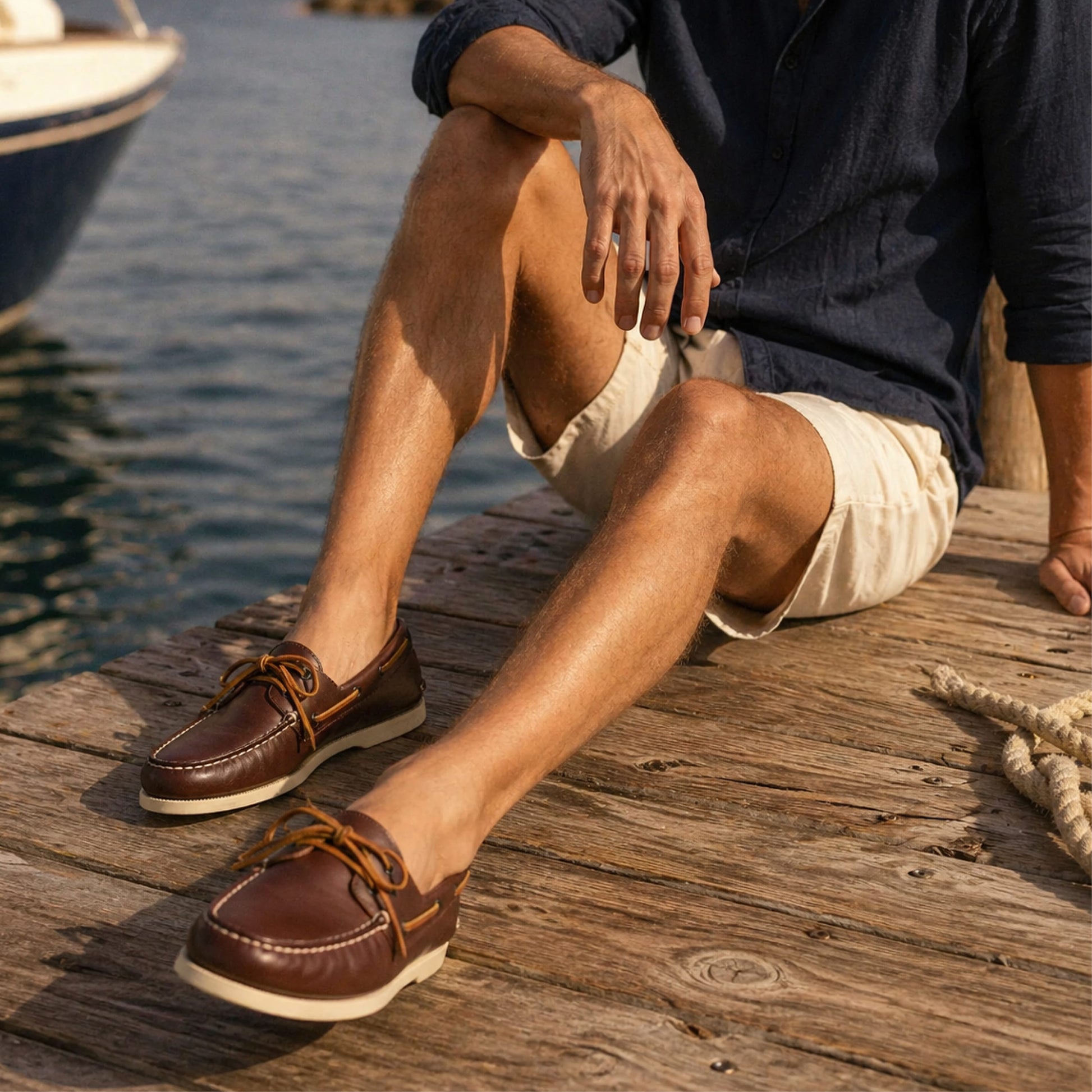 Product media for Authentic Original™ 2-Eye Boat Shoe