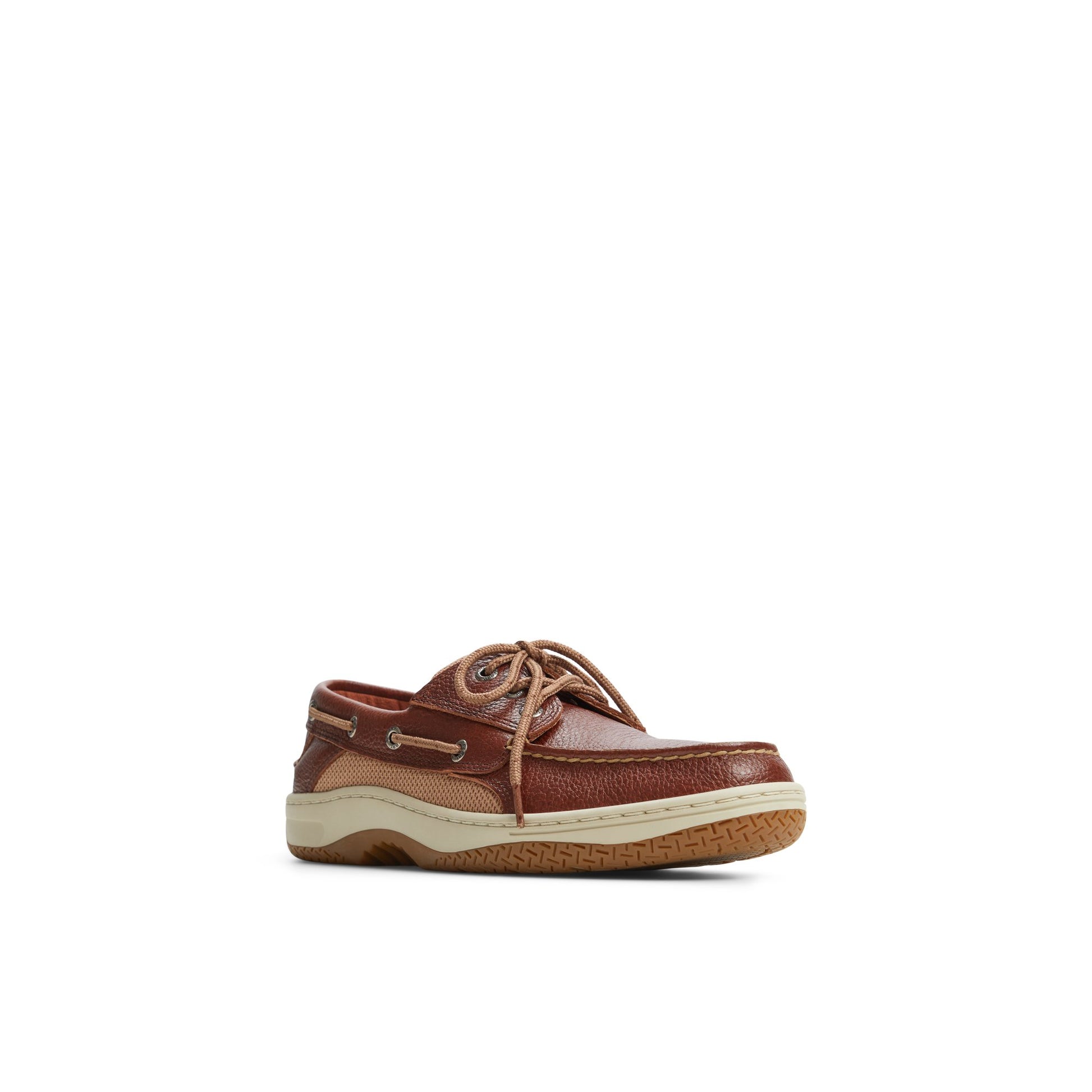 Side view of Brown Billfish 3 Eye Boat Shoe Boat Shoes