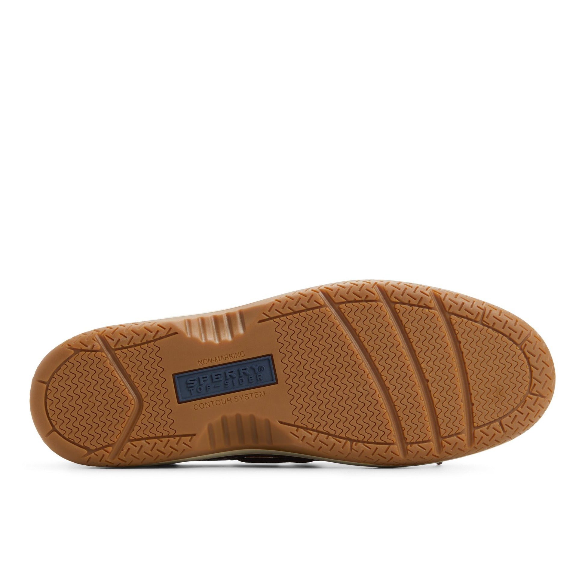 Close-up of the Brown Billfish 3 Eye Boat Shoe Boat Shoes