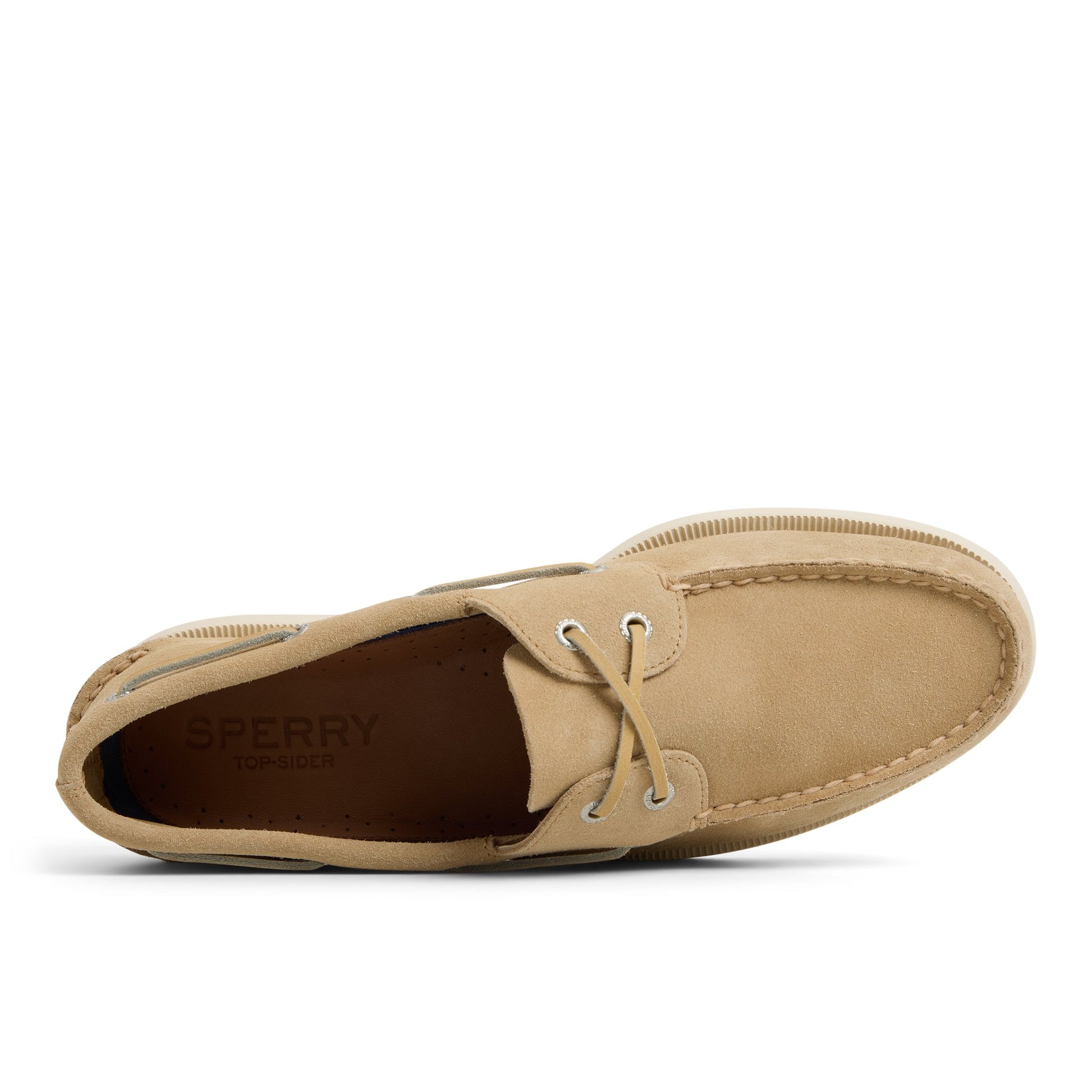 Top-down view of the Sand Authentic Original™ 2-Eye Boat Shoe Boat Shoes
