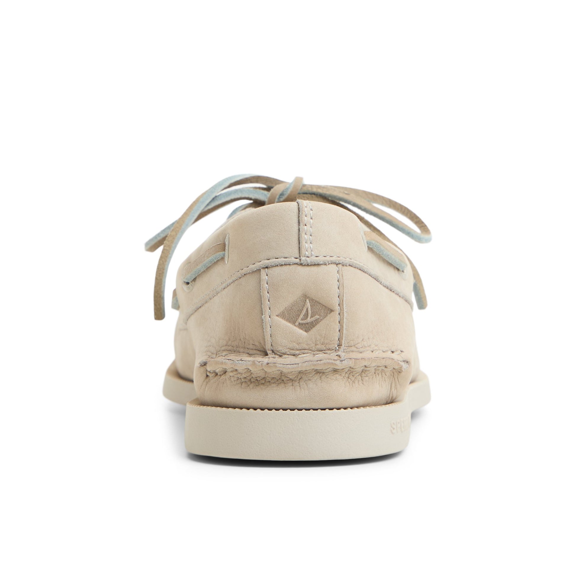 Three-quarter angle of Navy Authentic Original™ 2 Eye Boat Shoe Boat Shoes's front side