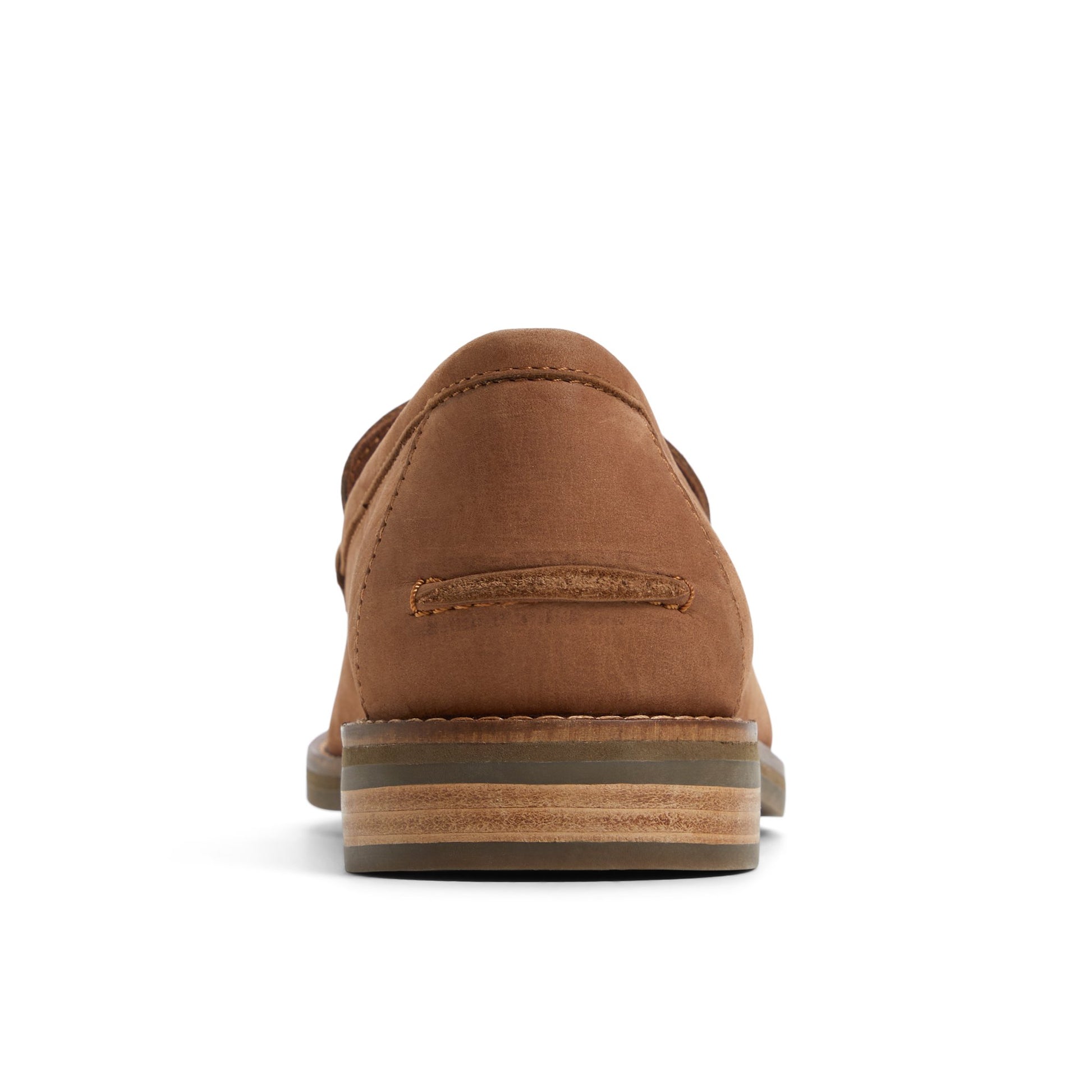 Three-quarter angle of Tan Top Field Venetian Loafer Loafer Moccasin Casual Shoes's front side