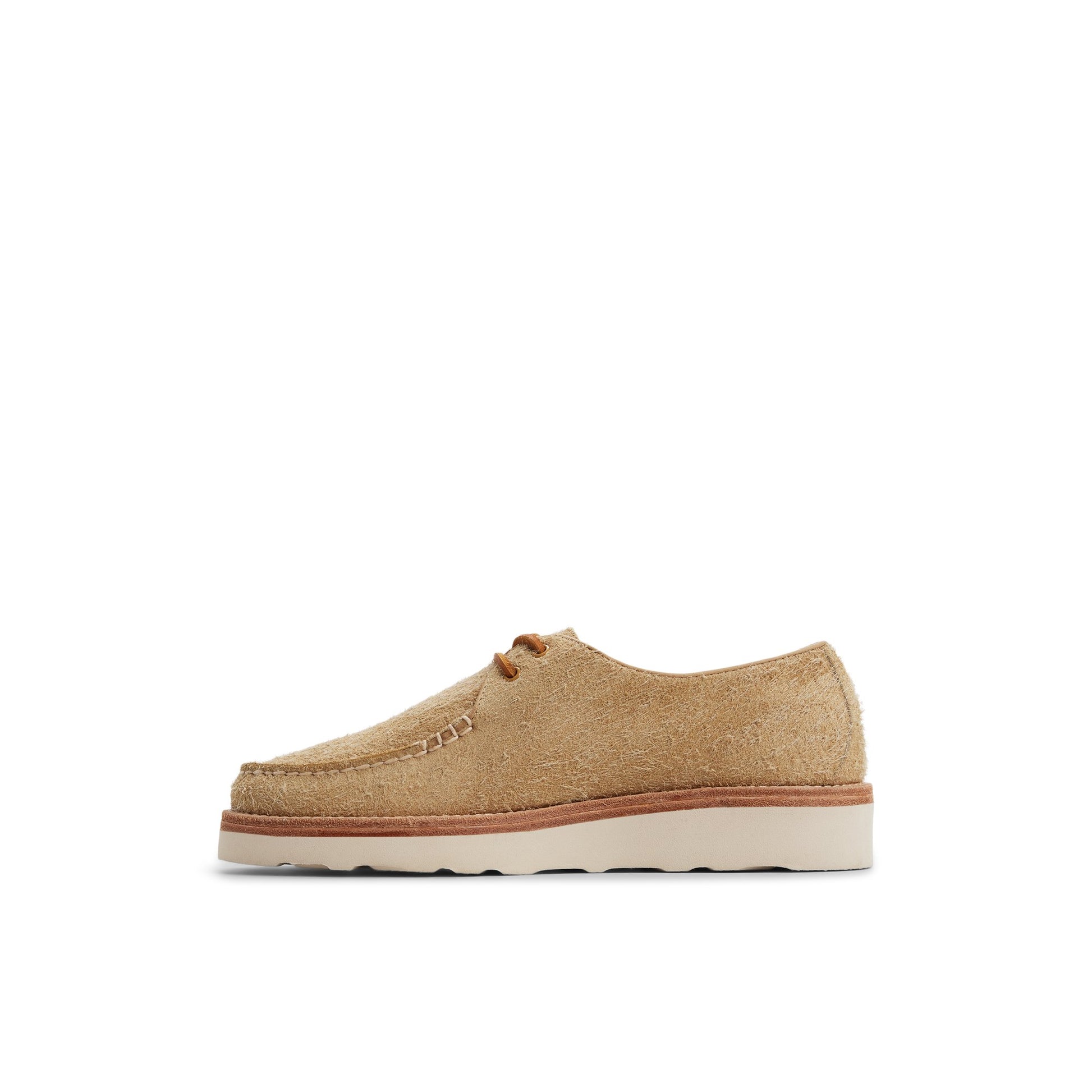 Three-quarter angle of Sand Captain's Oxford Vibram Casual Oxford Shoes's back side