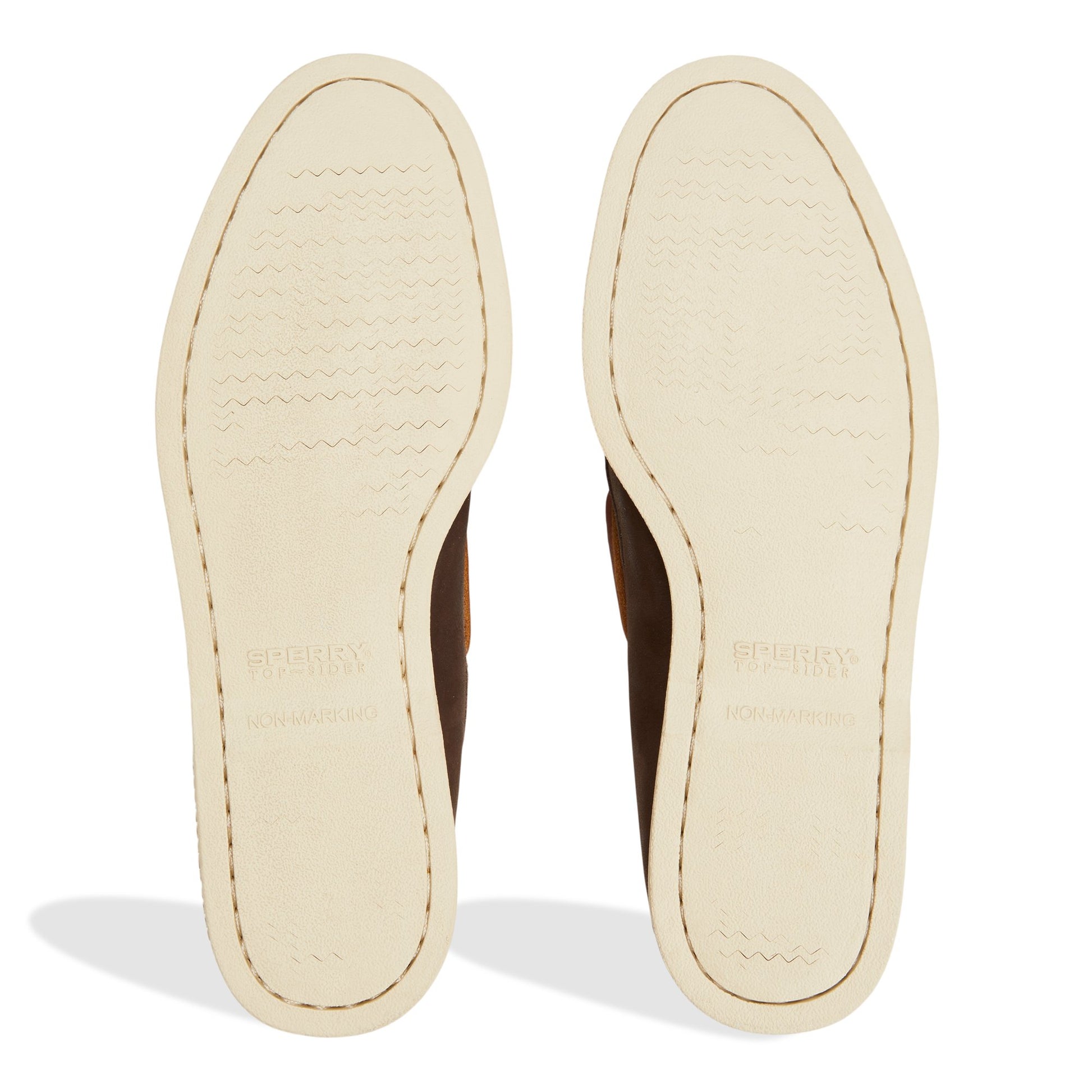 Close-up of the Brown Gold Cup™ Authentic Original™ 2-Eye Boat Shoe Boat Shoes