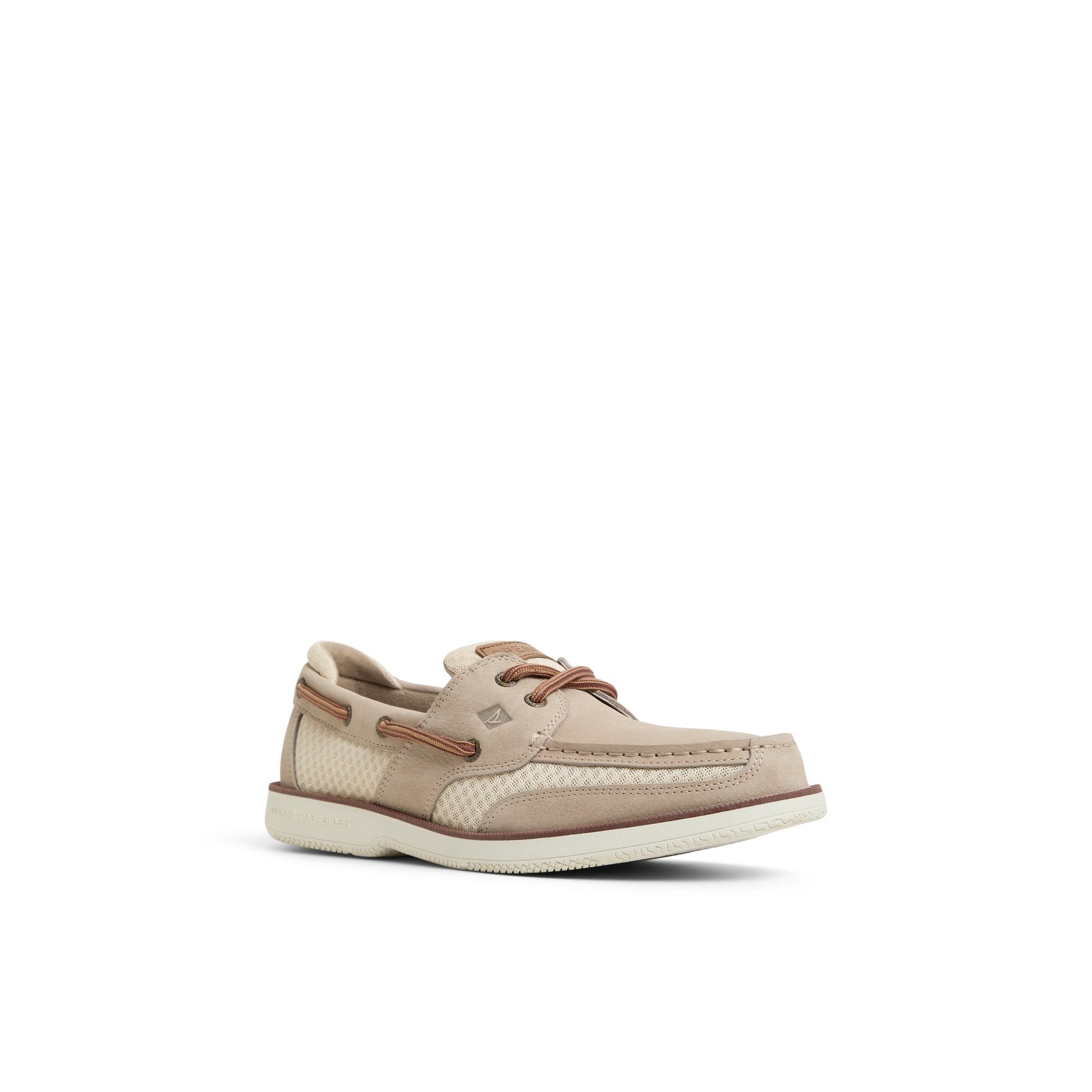 Side view of Tan Surveyor 2 Eye Boat Shoes Boat Shoes
