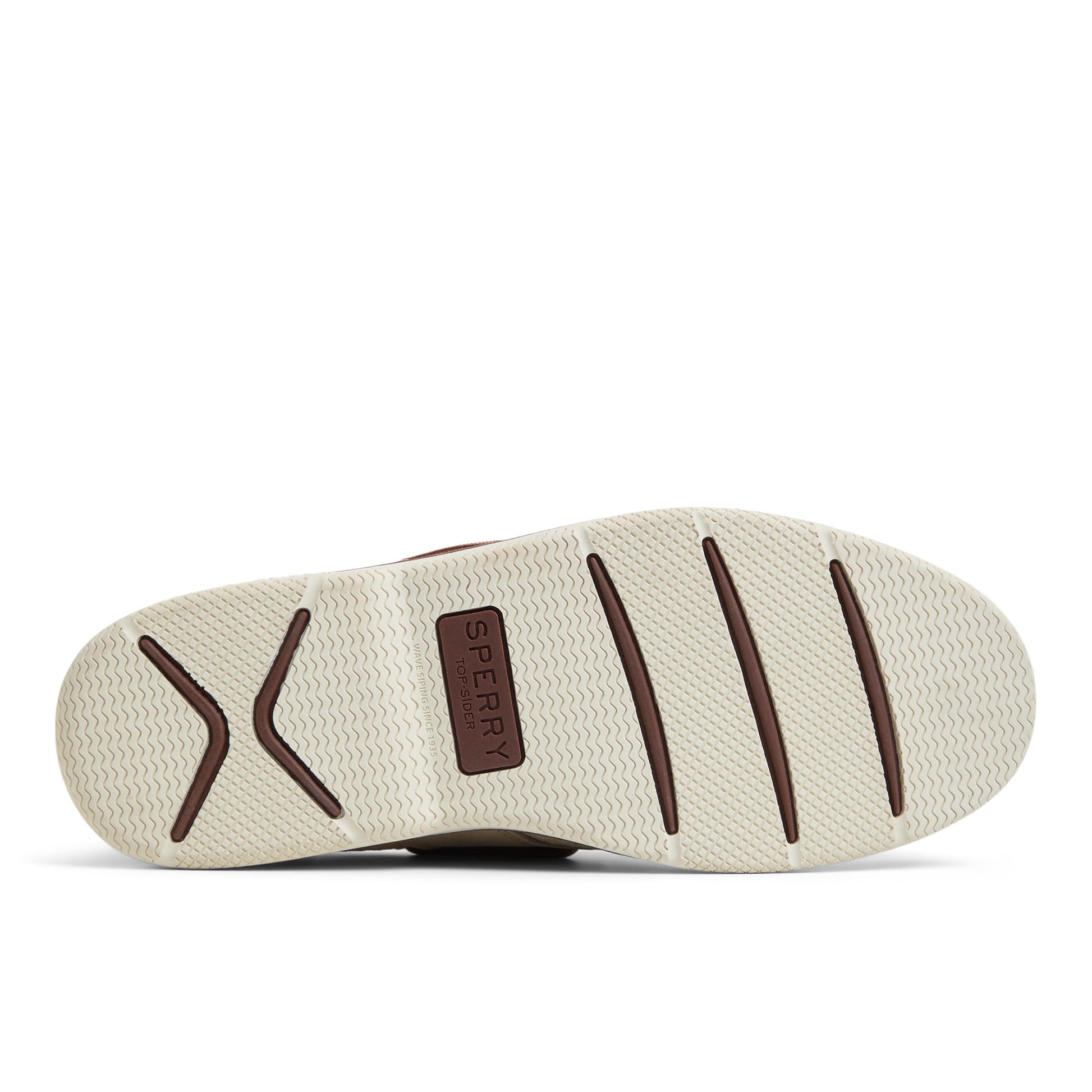 Close-up of the Tan Surveyor 2 Eye Boat Shoes Boat Shoes