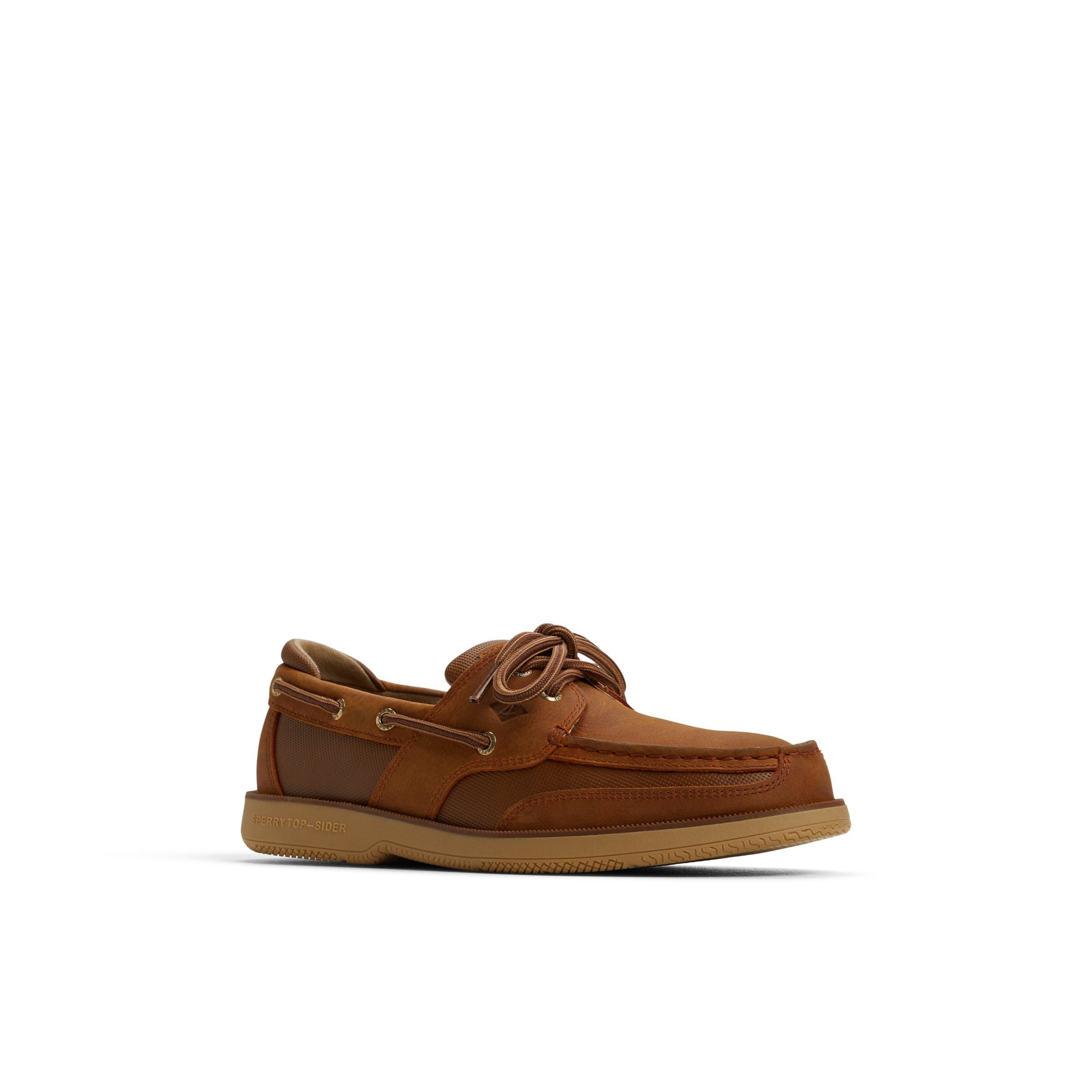 Side view of Natural Surveyor 2 Eye Boat Shoes Boat Shoes
