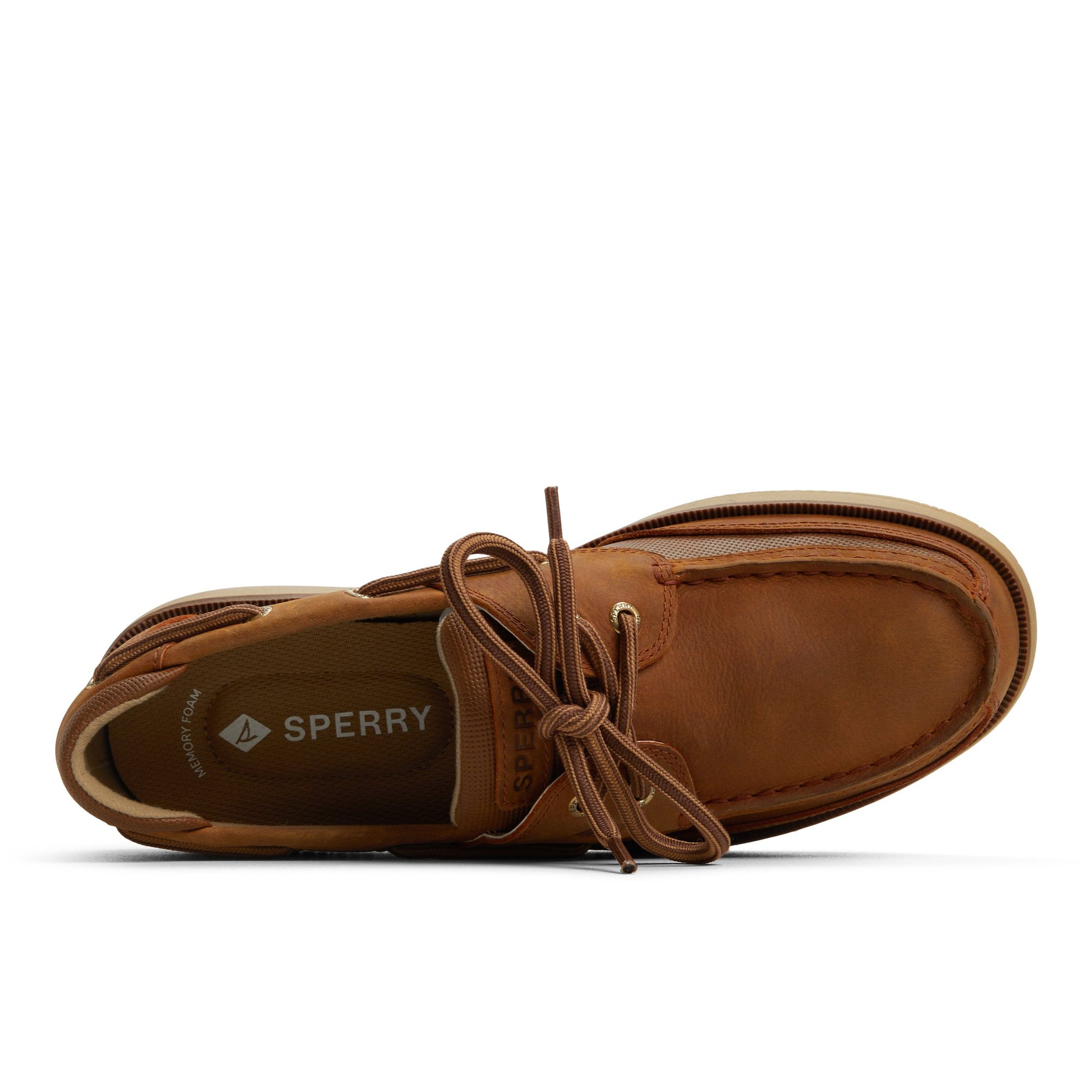 Top-down view of the Natural Surveyor 2 Eye Boat Shoes Boat Shoes