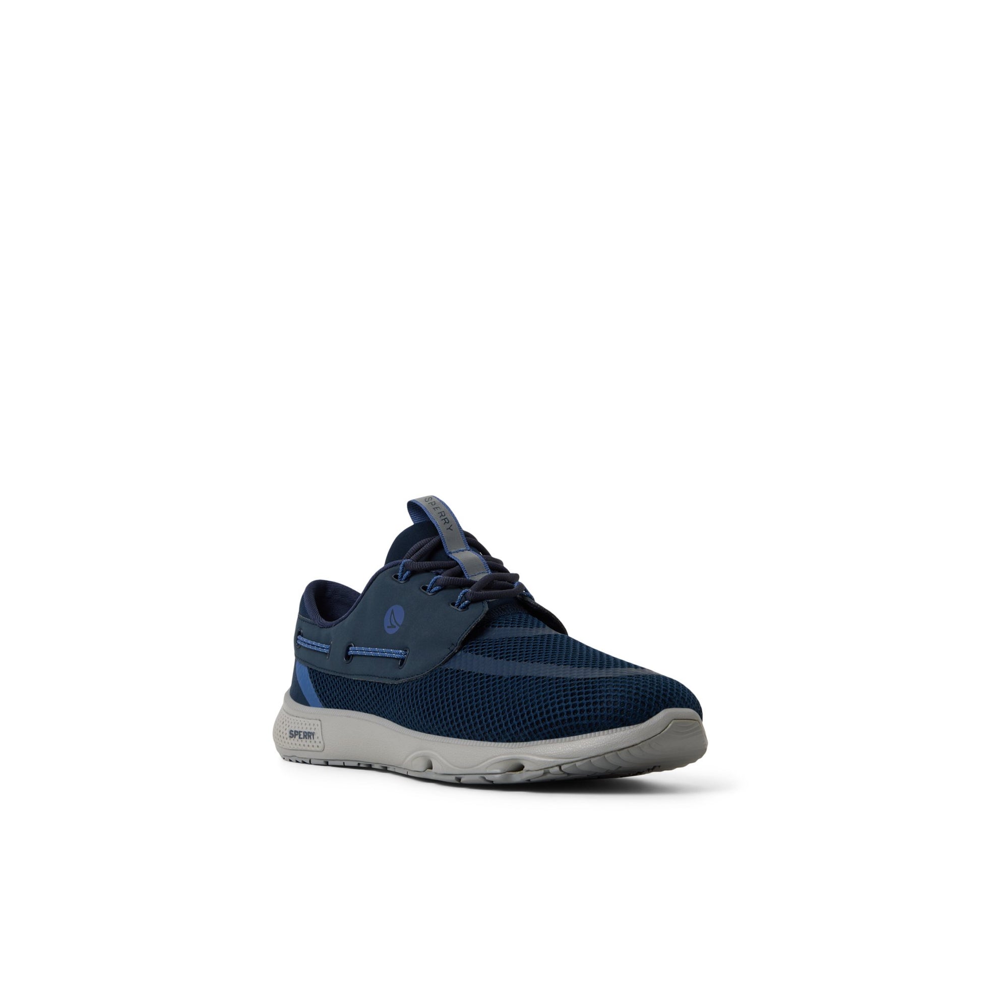 Side view of Navy 7 Seas Sneaker Sneakers