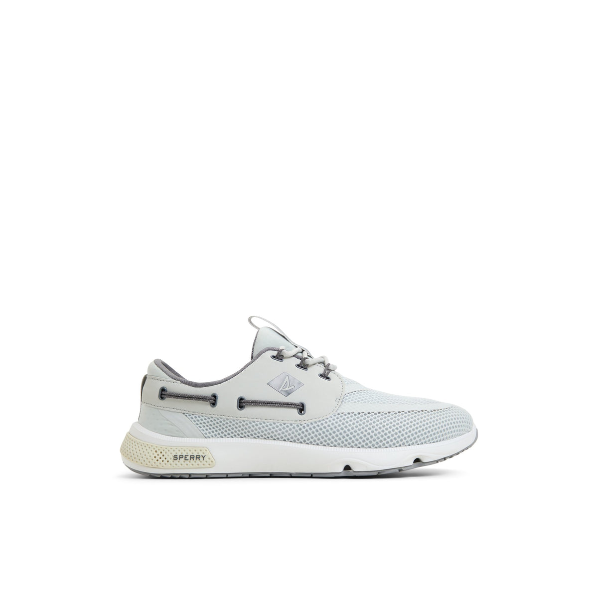 Sperry‎ 7 SEAS 3-Eye Mens Gray Mesh Nautical Athletic Sneakers Shoes size 11 7 Seas Sneaker Grey | Sperry main image 4