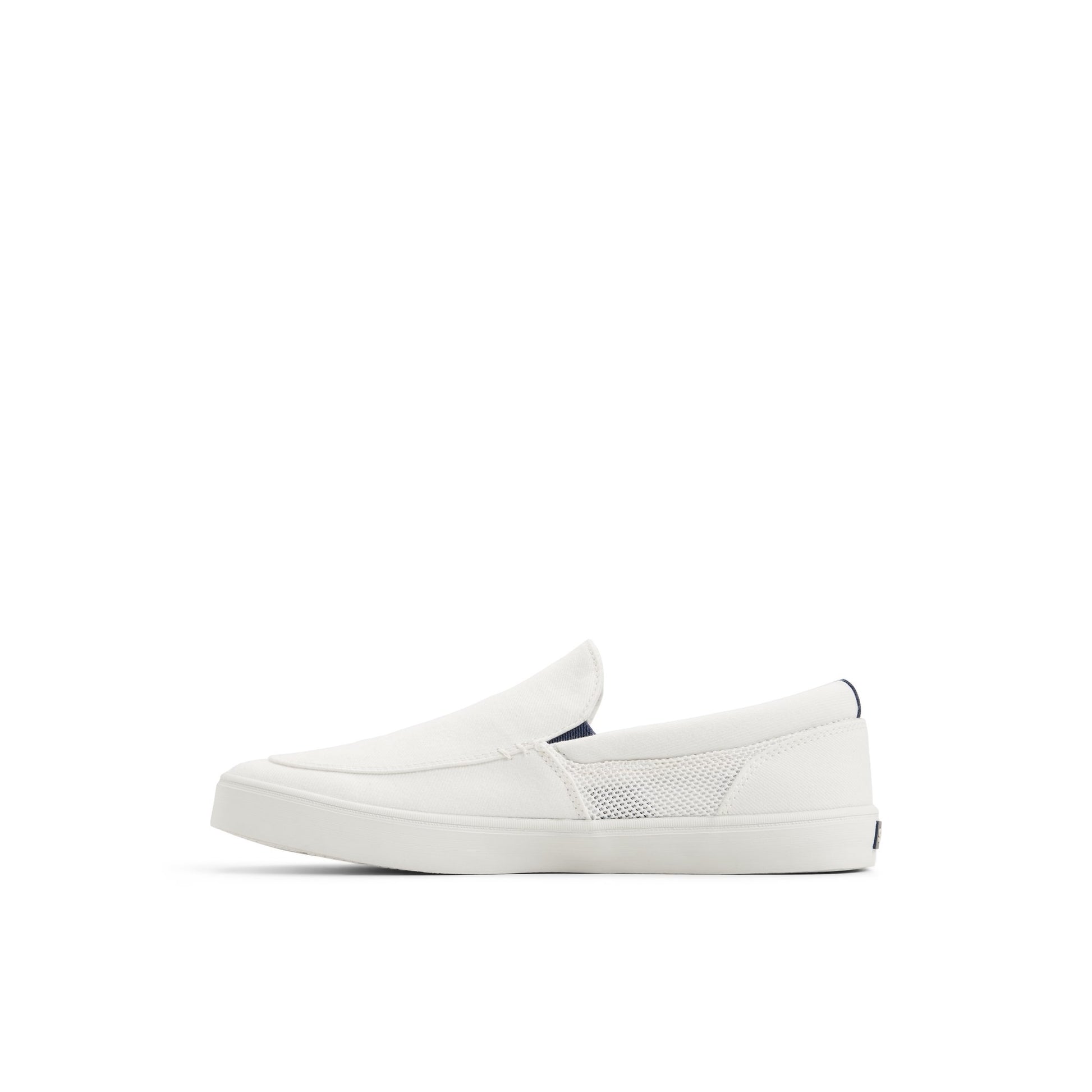 Three-quarter angle of White Bowery Slip On Sneaker Slip-on Sneakers's back side