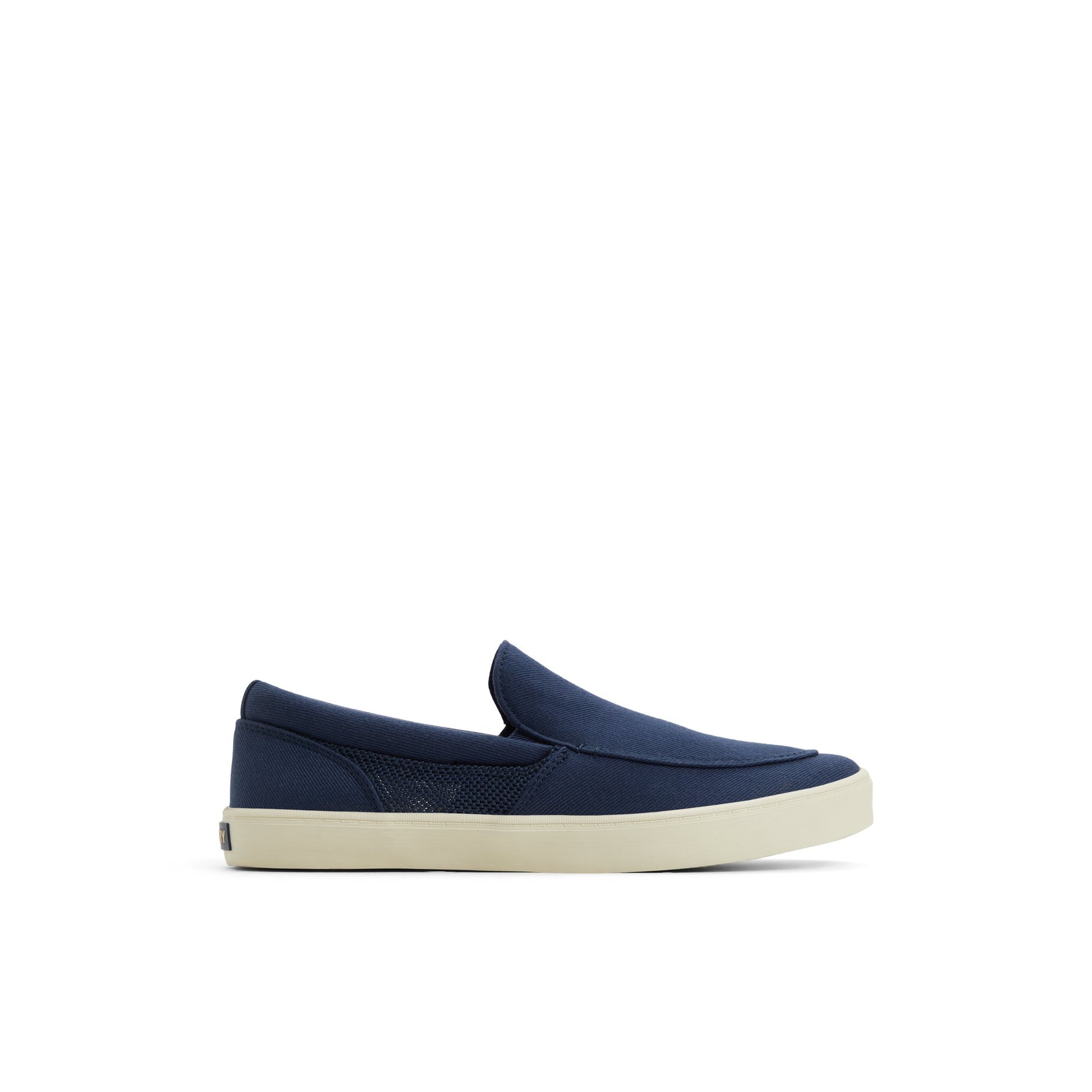Main View of Navy Bowery Slip On Sneaker Slip-on Sneakers for Mens