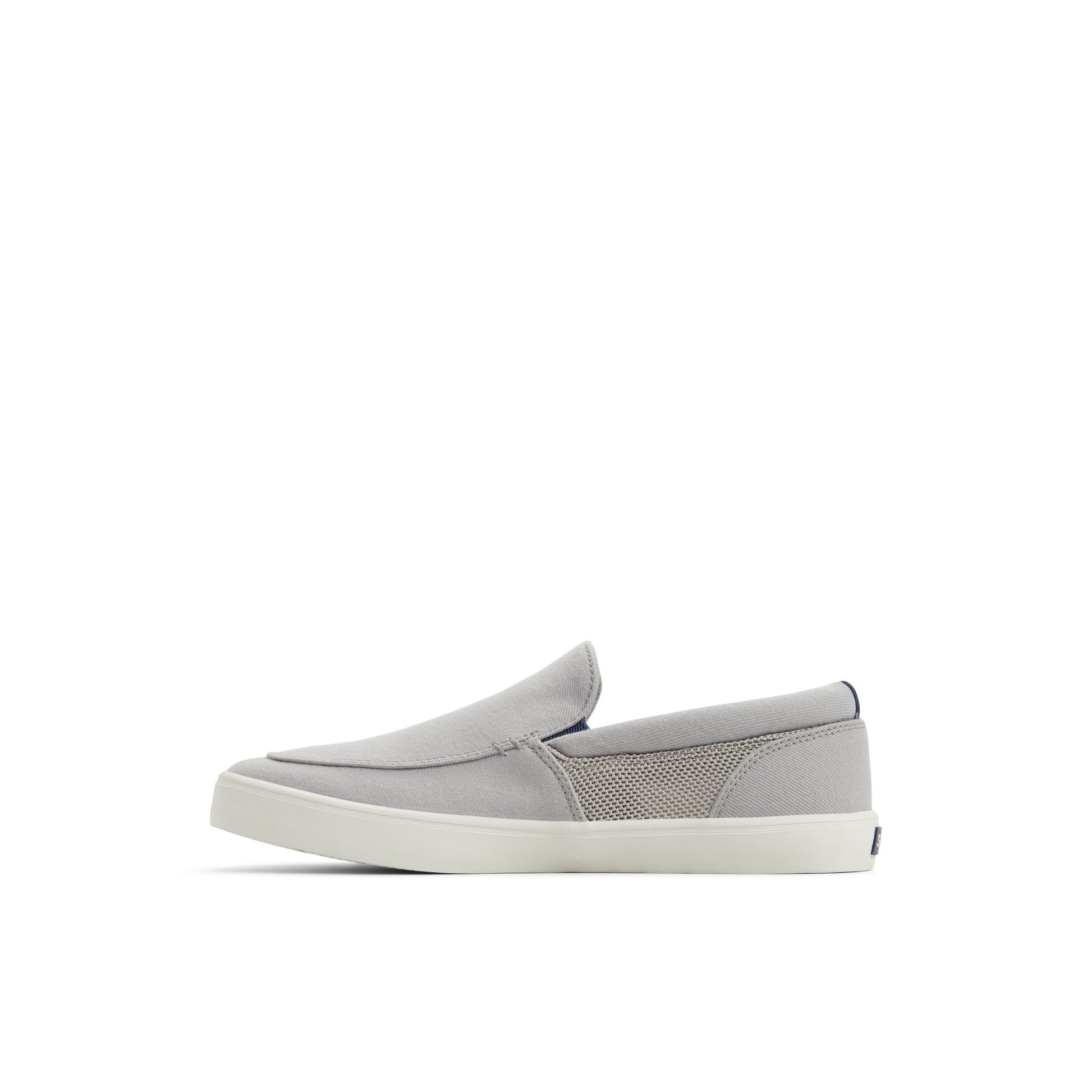 Three-quarter angle of Grey Bowery Slip On Sneaker Slip-on Sneakers's back side