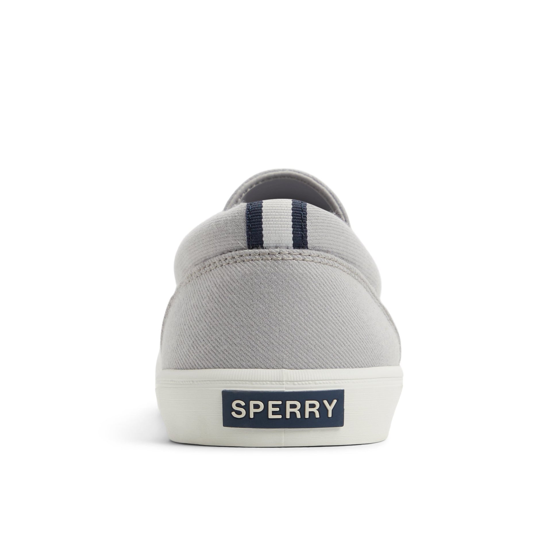 Three-quarter angle of Grey Bowery Slip On Sneaker Slip-on Sneakers's front side