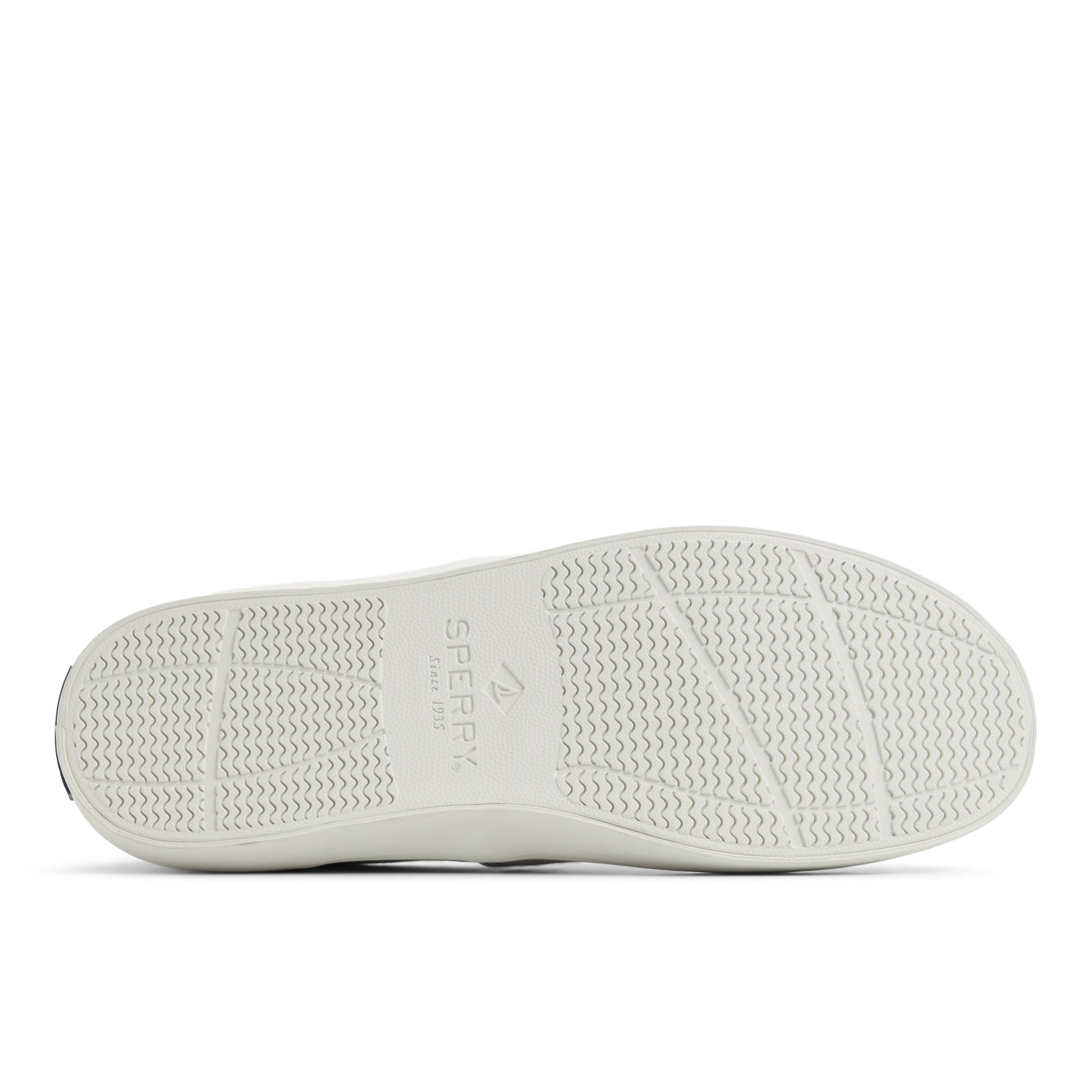Close-up of the Grey Bowery Slip On Sneaker Slip-on Sneakers