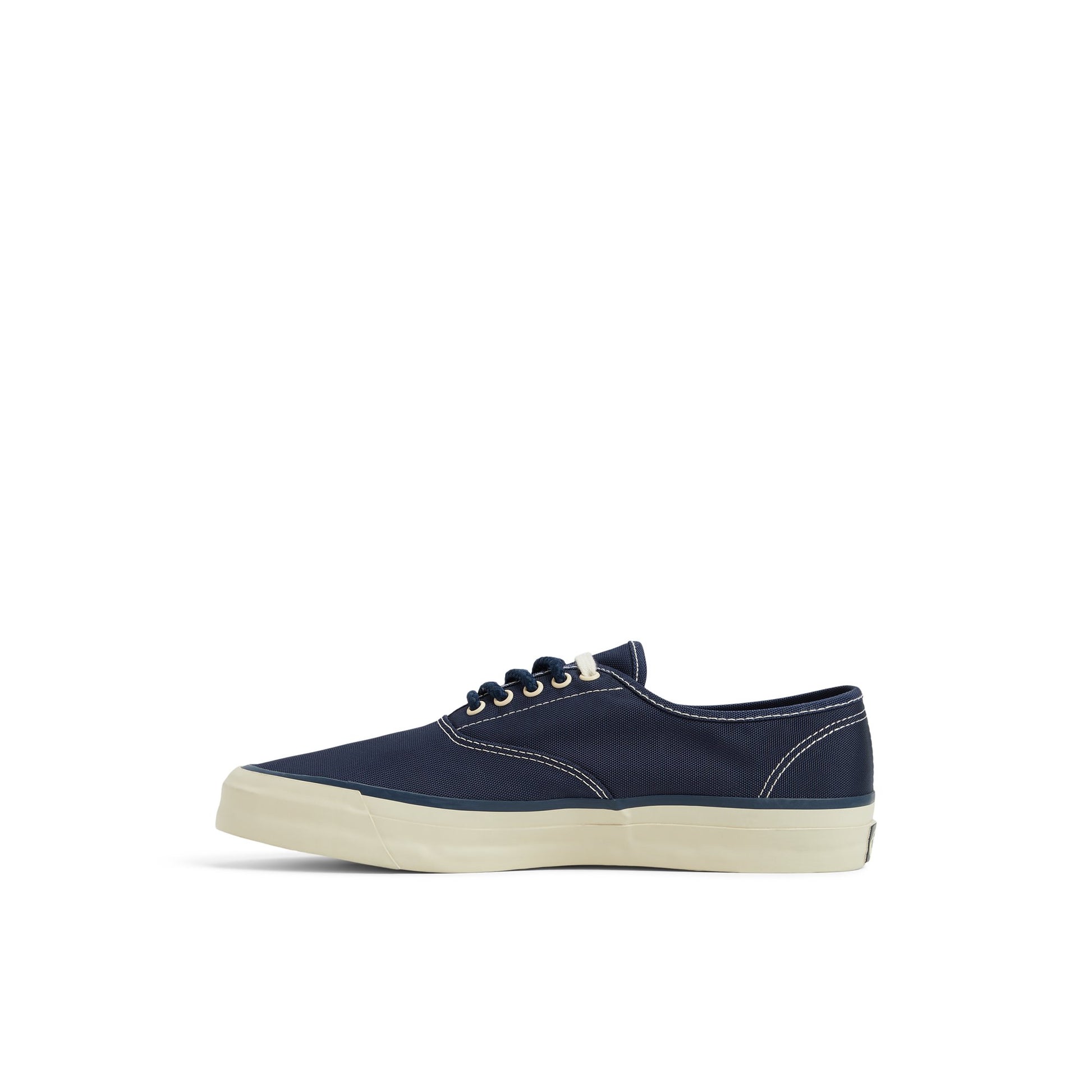 Three-quarter angle of Navy Sperry x BEAMS PLUS Nylon CVO Low Top Sneakers's back side