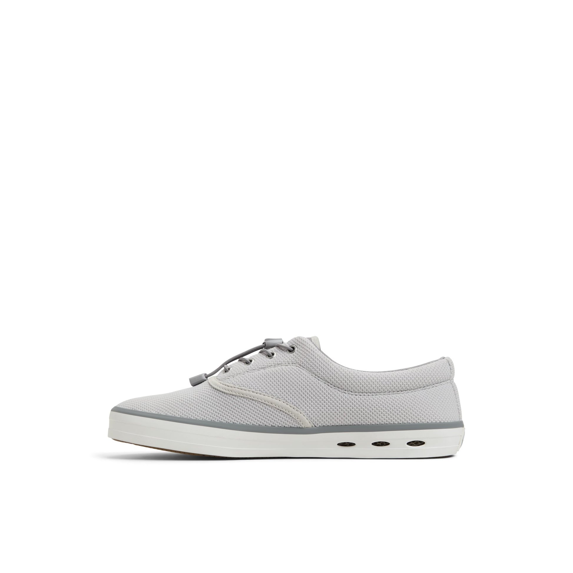 Three-quarter angle of Grey Fairlead CVO Sneaker Vulcanized Sneaker's back side