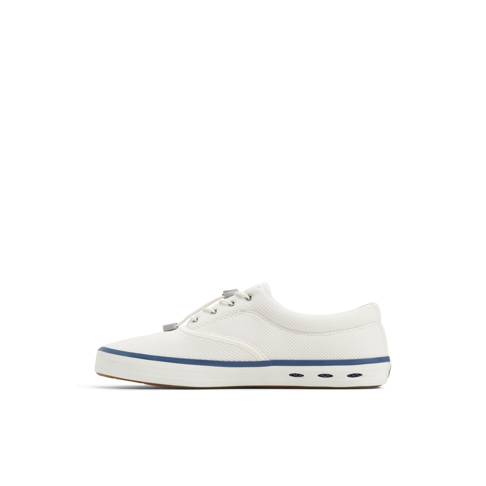 Three-quarter angle of White Fairlead CVO Sneakers Vulcanized Sneaker's back side