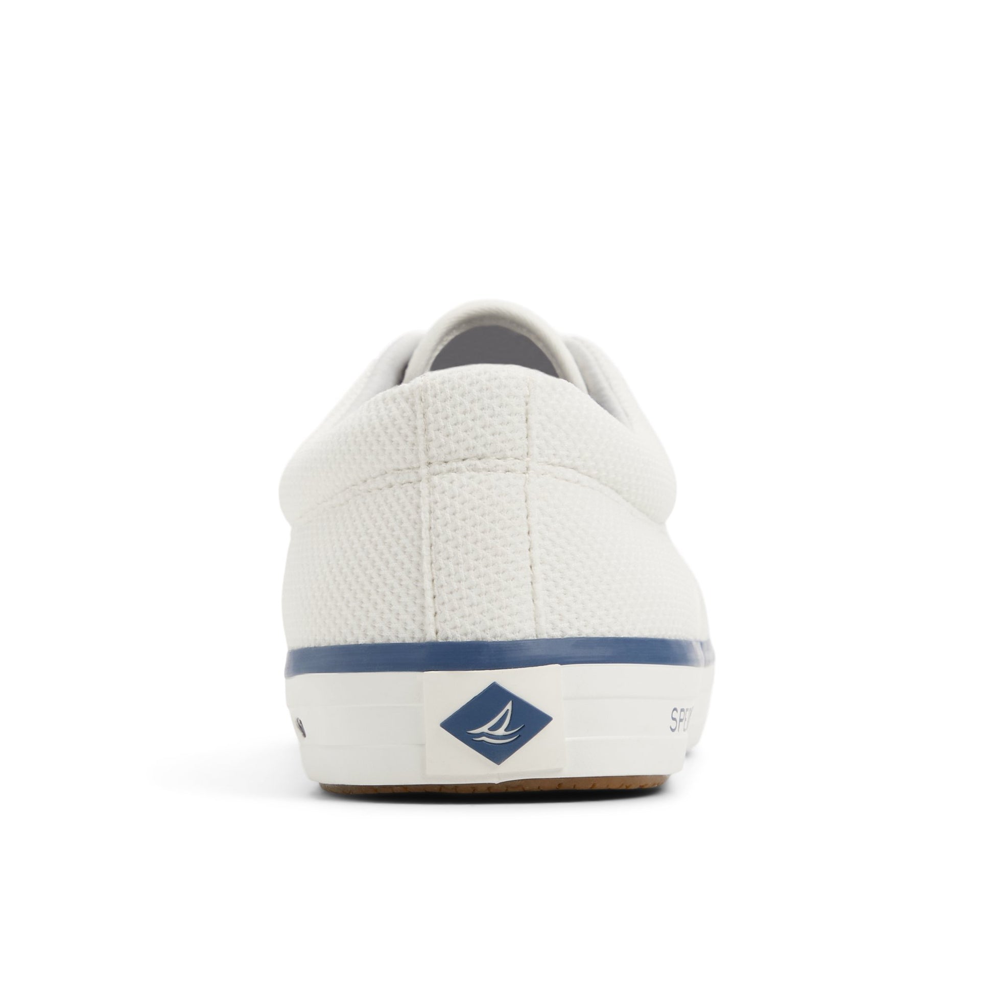 Three-quarter angle of White Fairlead CVO Sneakers Vulcanized Sneaker's front side