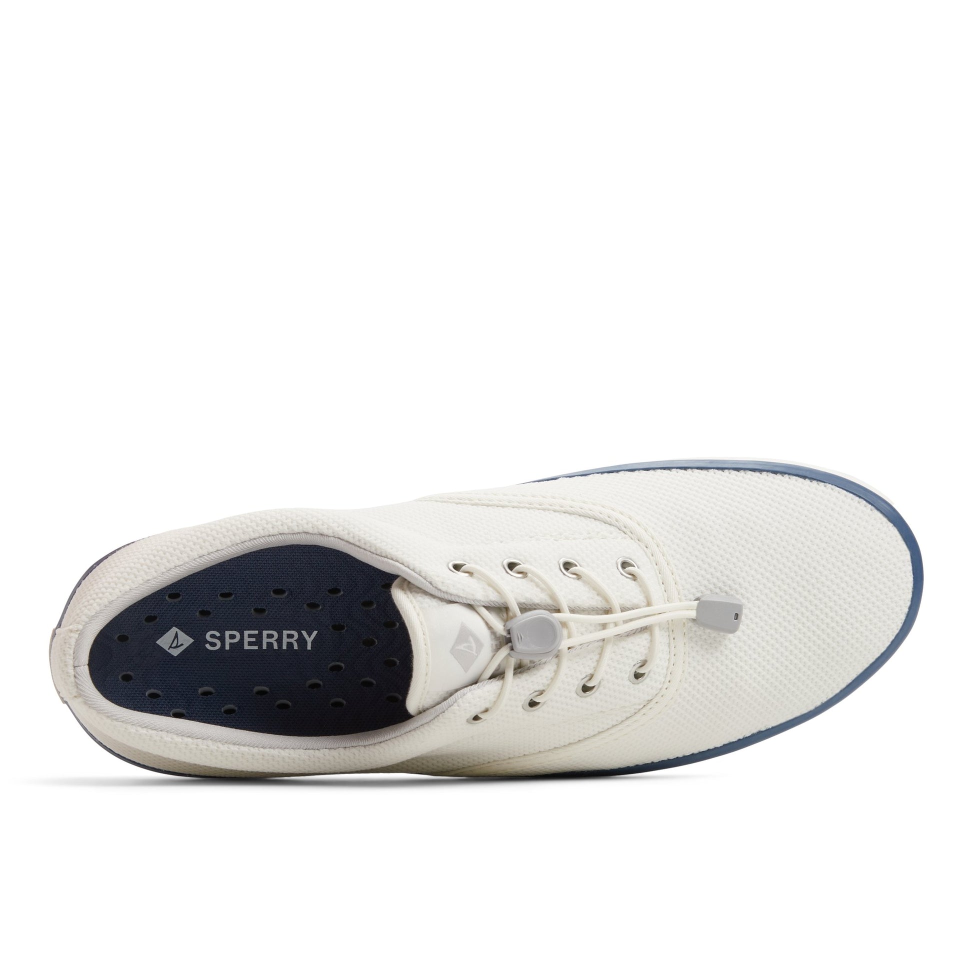 Top-down view of the White Fairlead CVO Sneakers Vulcanized Sneaker