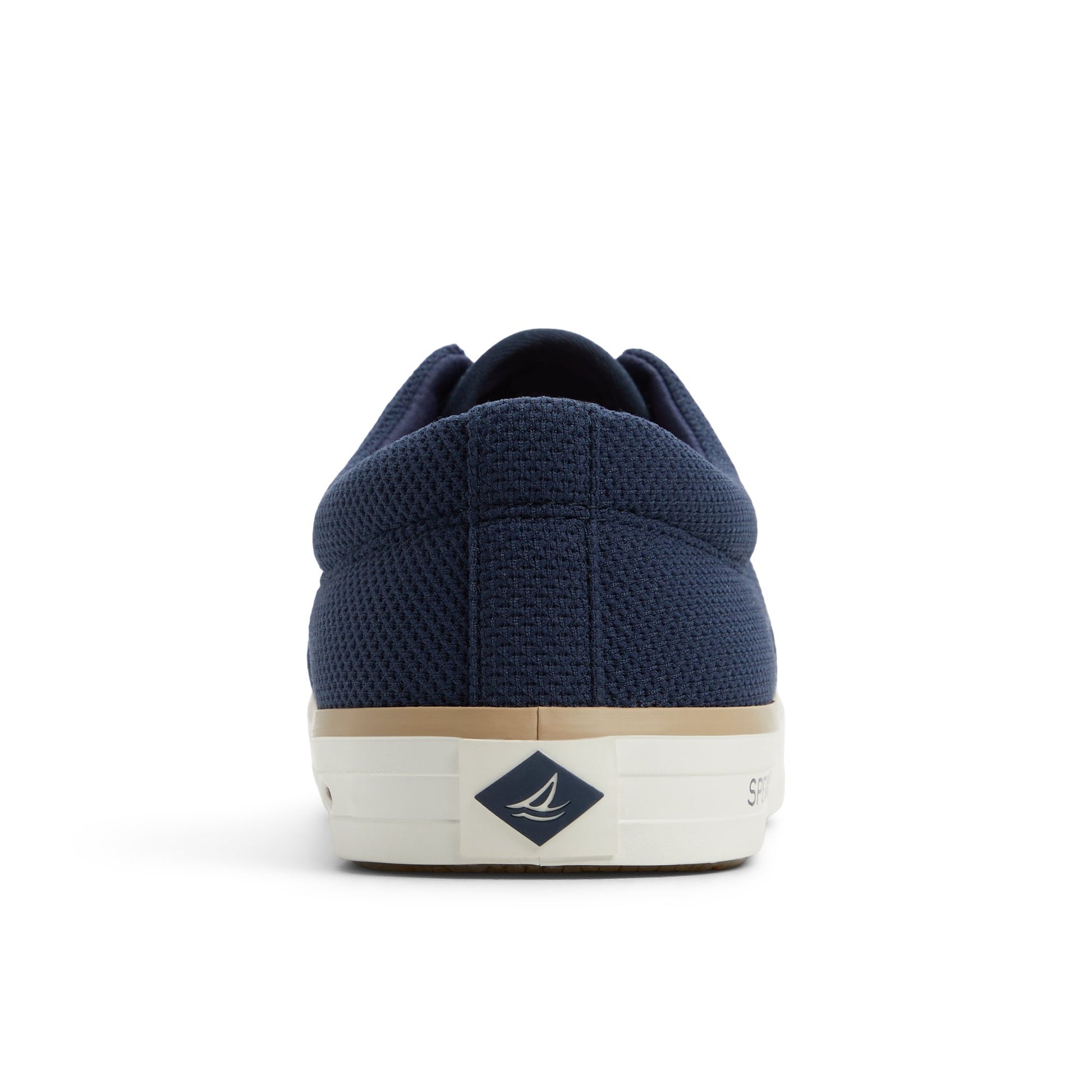 Three-quarter angle of Navy Fairlead CVO Sneaker Vulcanized Sneaker's front side