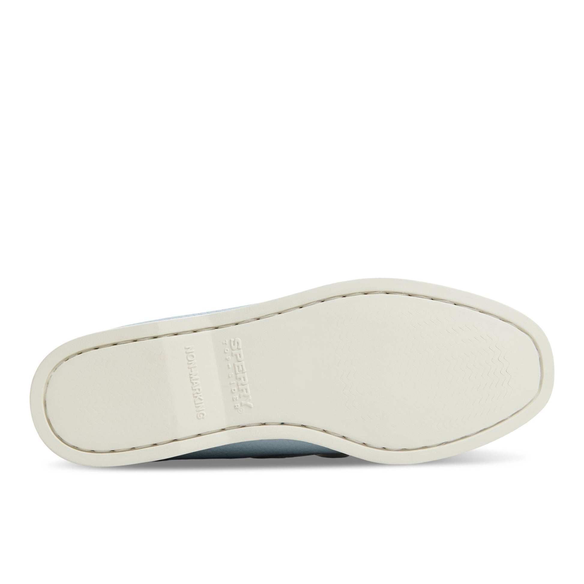 Close-up of the Light Blue Authentic Original™ 2 Eye Boat Shoe Boat Shoes
