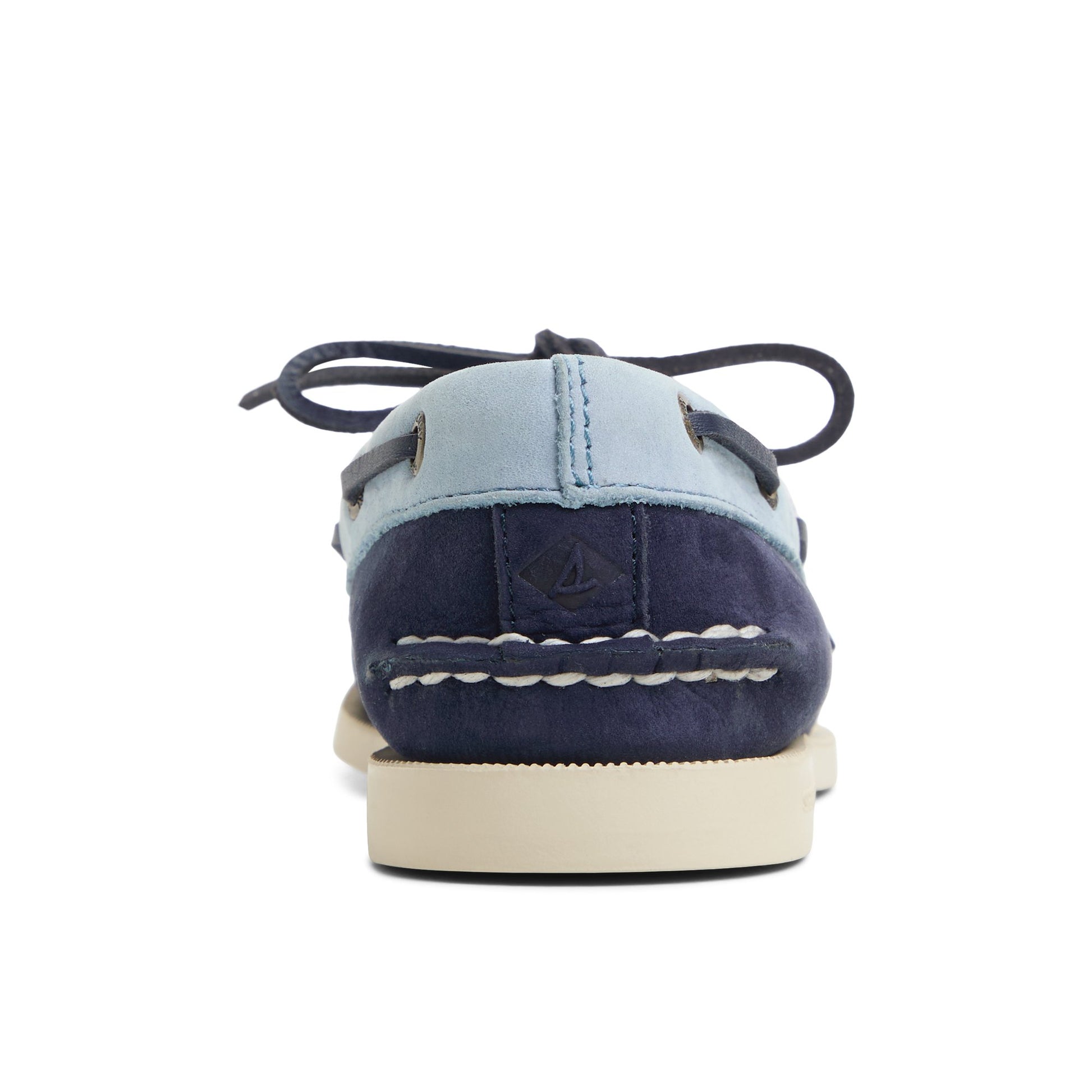 Three-quarter angle of Blue Multi Authentic Original™ 2 Eye Boat Shoe Boat Shoes's front side