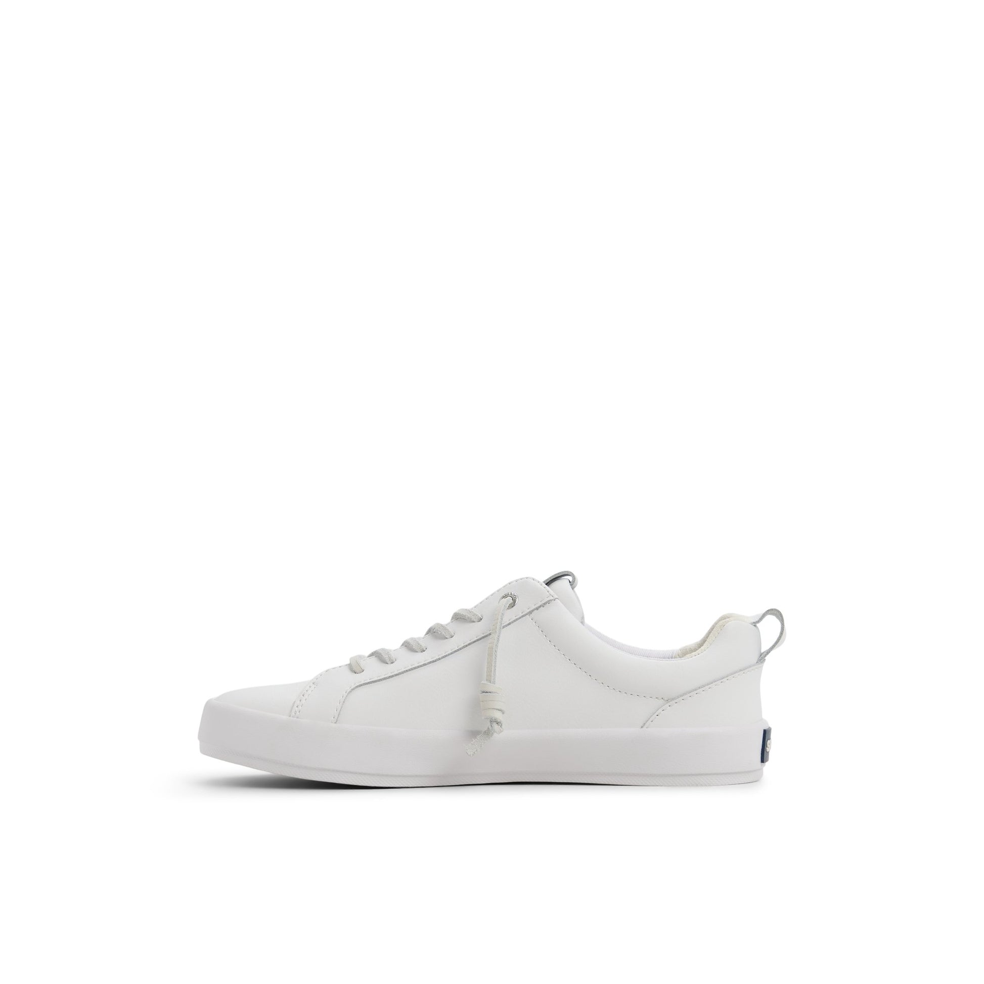 Three-quarter angle of White Bermuda Beach Sneaker Low Top Sneakers's back side
