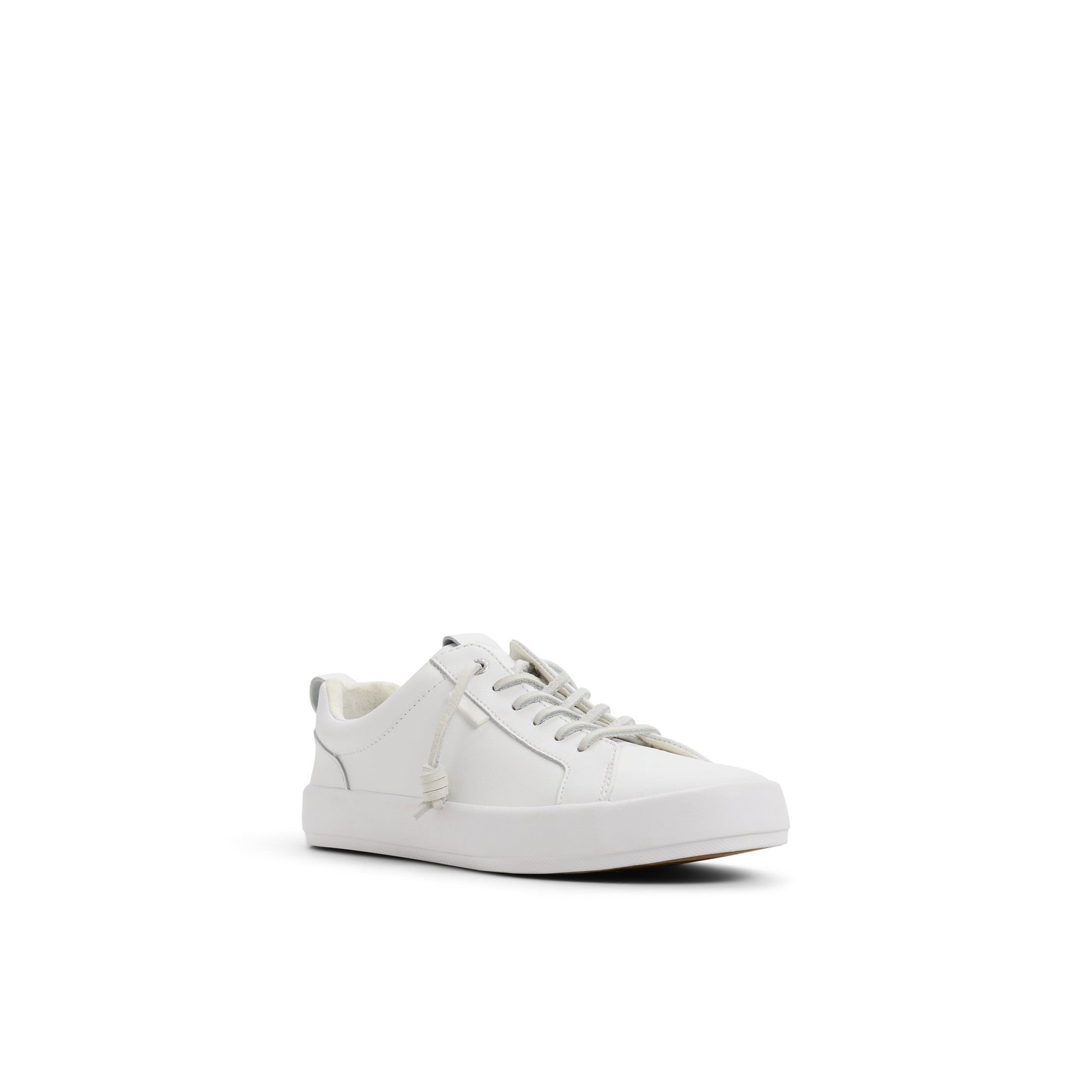 Side view of White Bermuda Beach Sneaker Low Top Sneakers