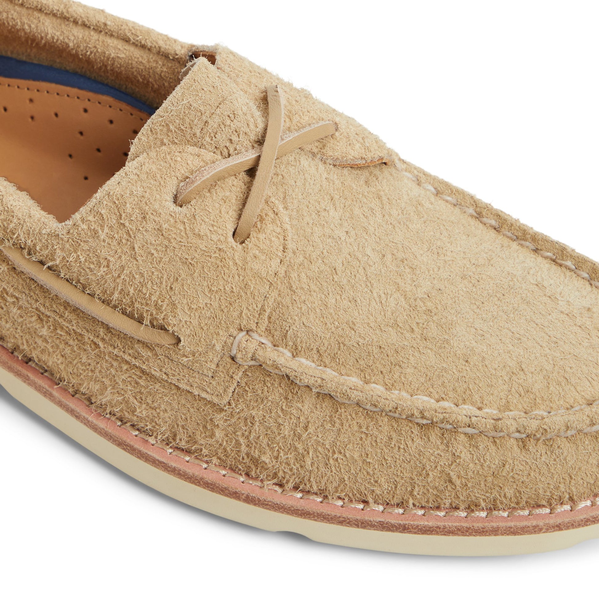View of Sand Authentic Original™ 2 Eye Ripple Boat Shoe Boat Shoe's sole