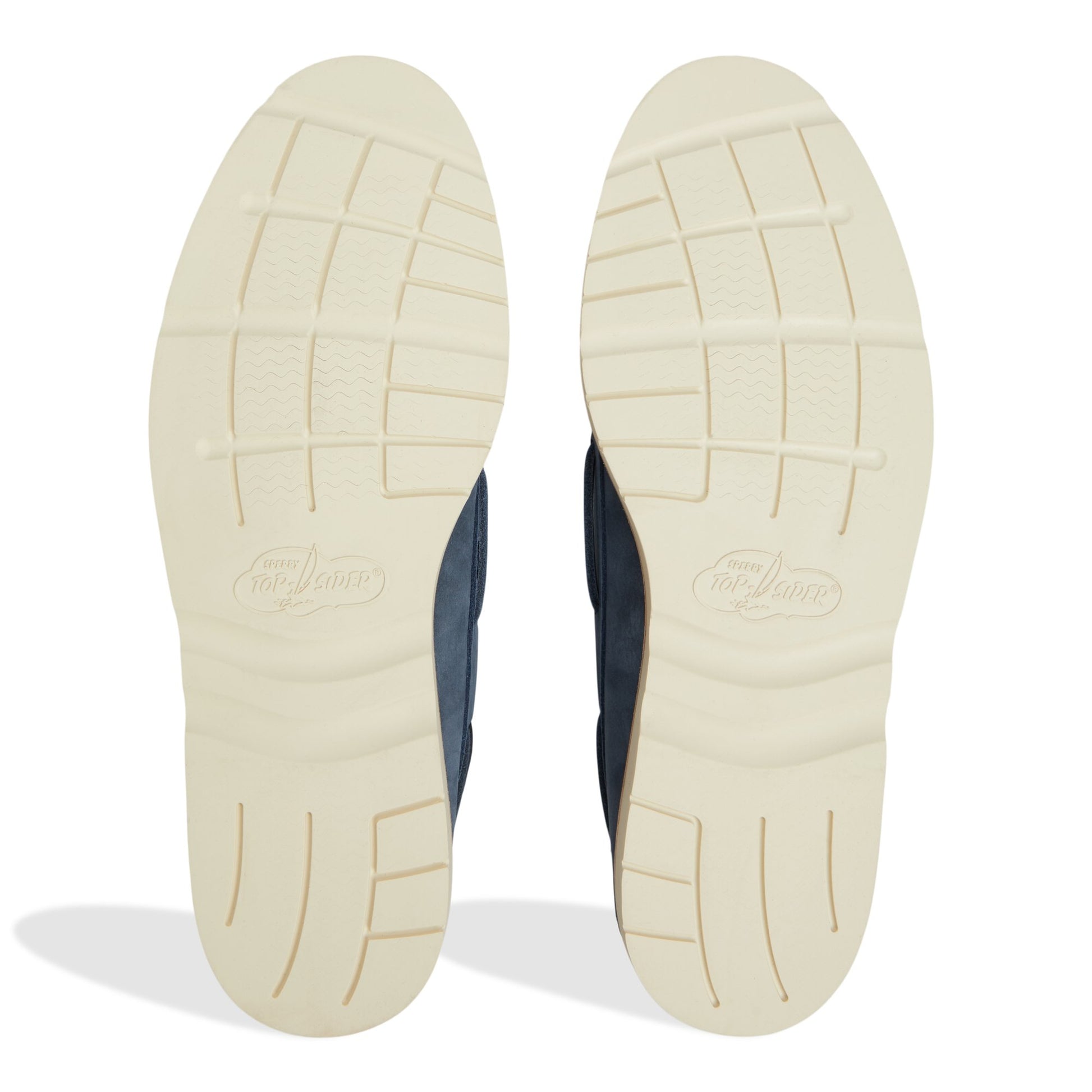 Close-up of the Dust Blue Authentic Original™ 2 Eye Ripple Boat Shoe Boat Shoe