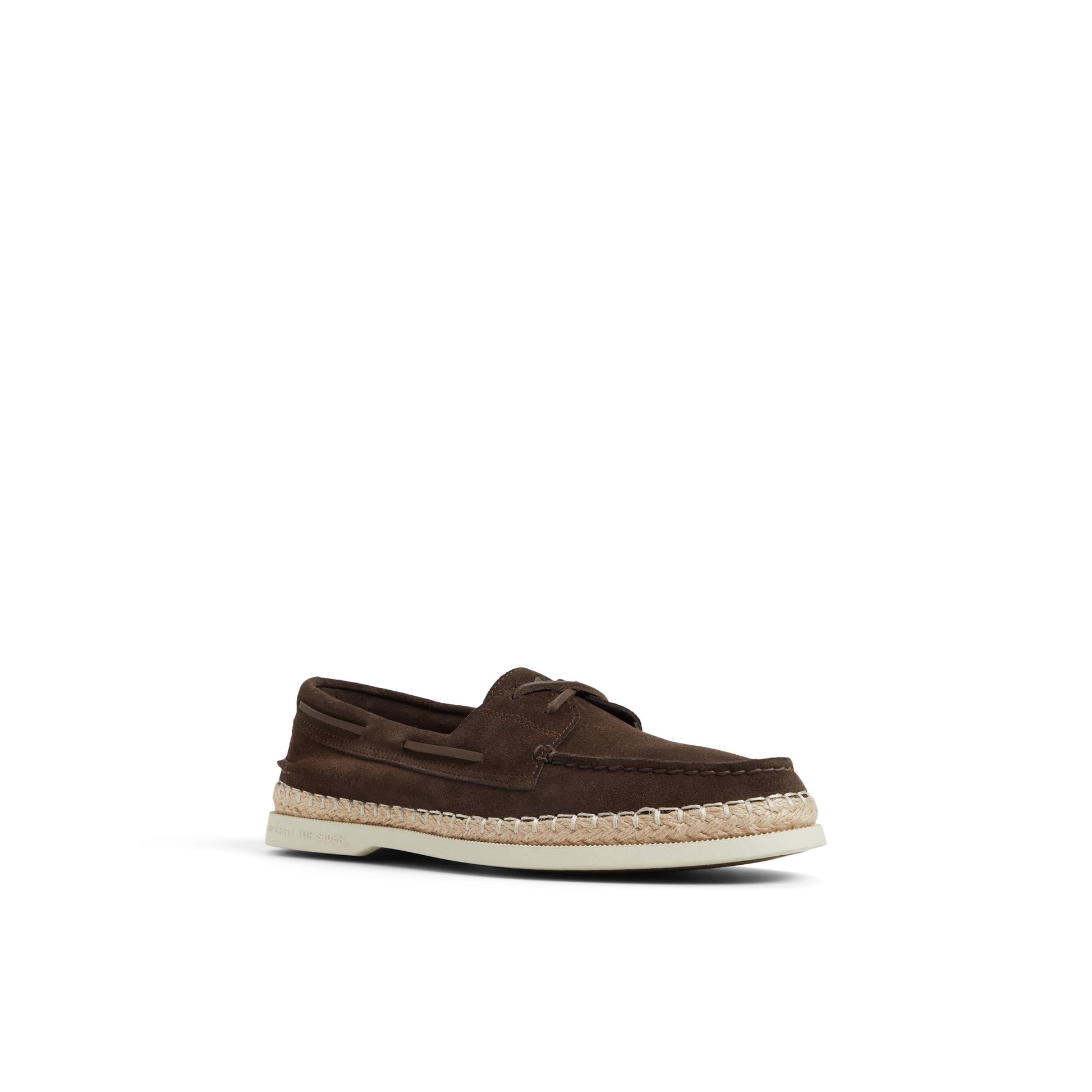 Side view of Brown Authentic Original™ 2-Eye Resort Boat Shoe Boat Shoes