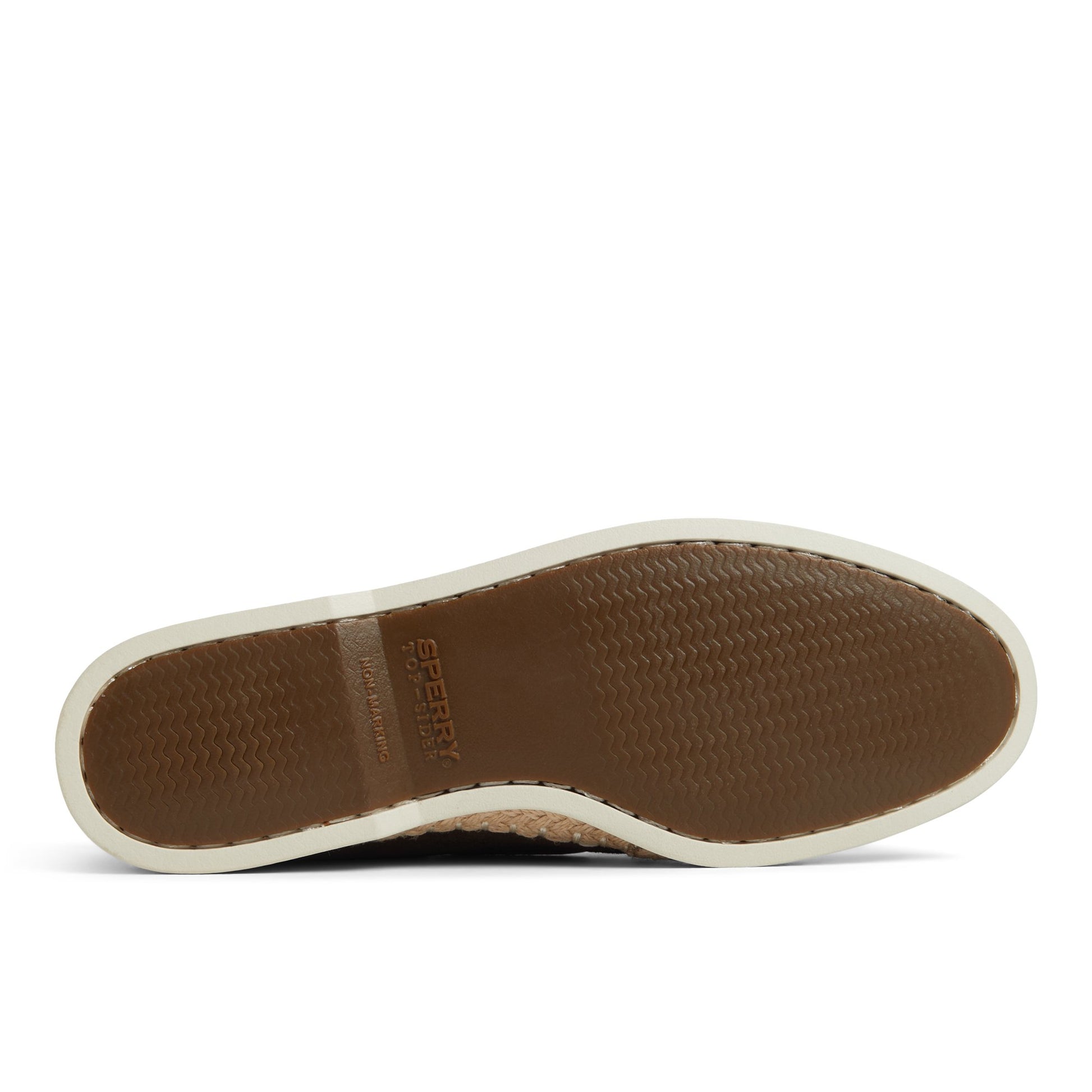 Close-up of the Brown Authentic Original™ 2-Eye Resort Boat Shoe Boat Shoes