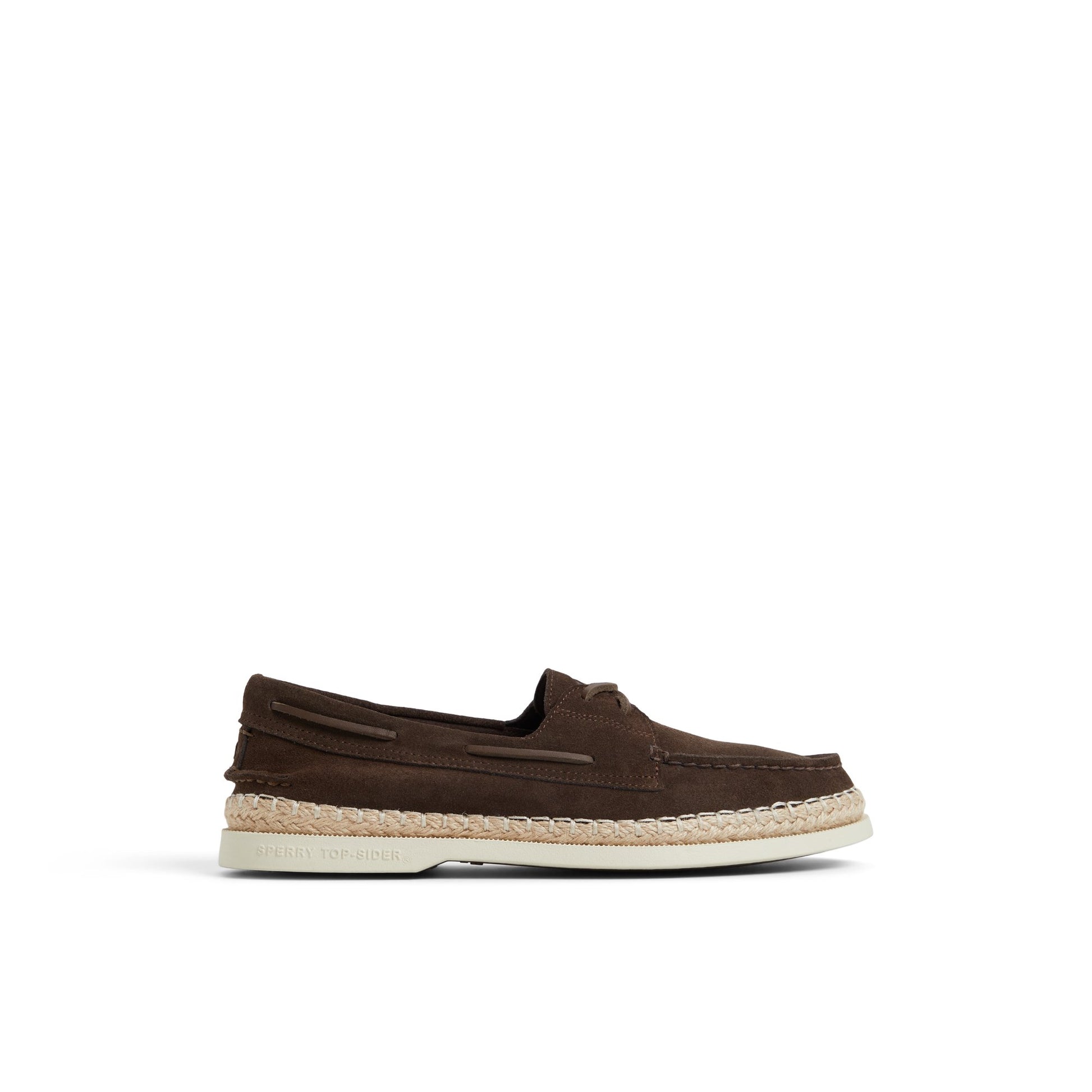 Main View of Brown Authentic Original™ 2-Eye Resort Boat Shoe Boat Shoes for Mens