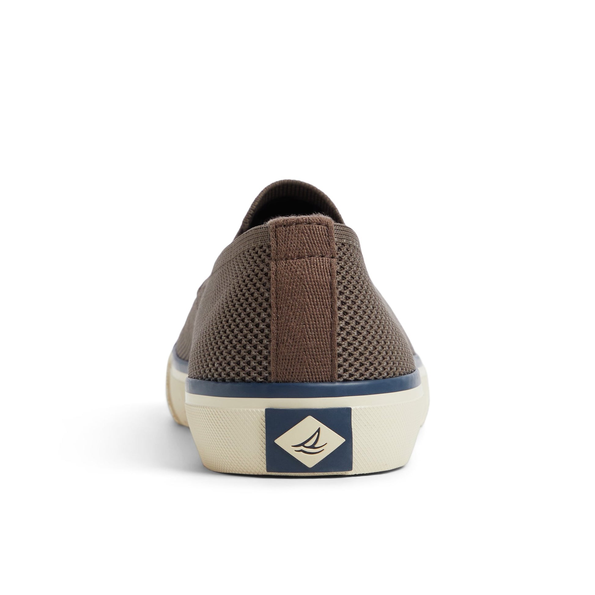 Three-quarter angle of Dark Brown Fly Bridge Slip-on Sneakers Loafers's front side