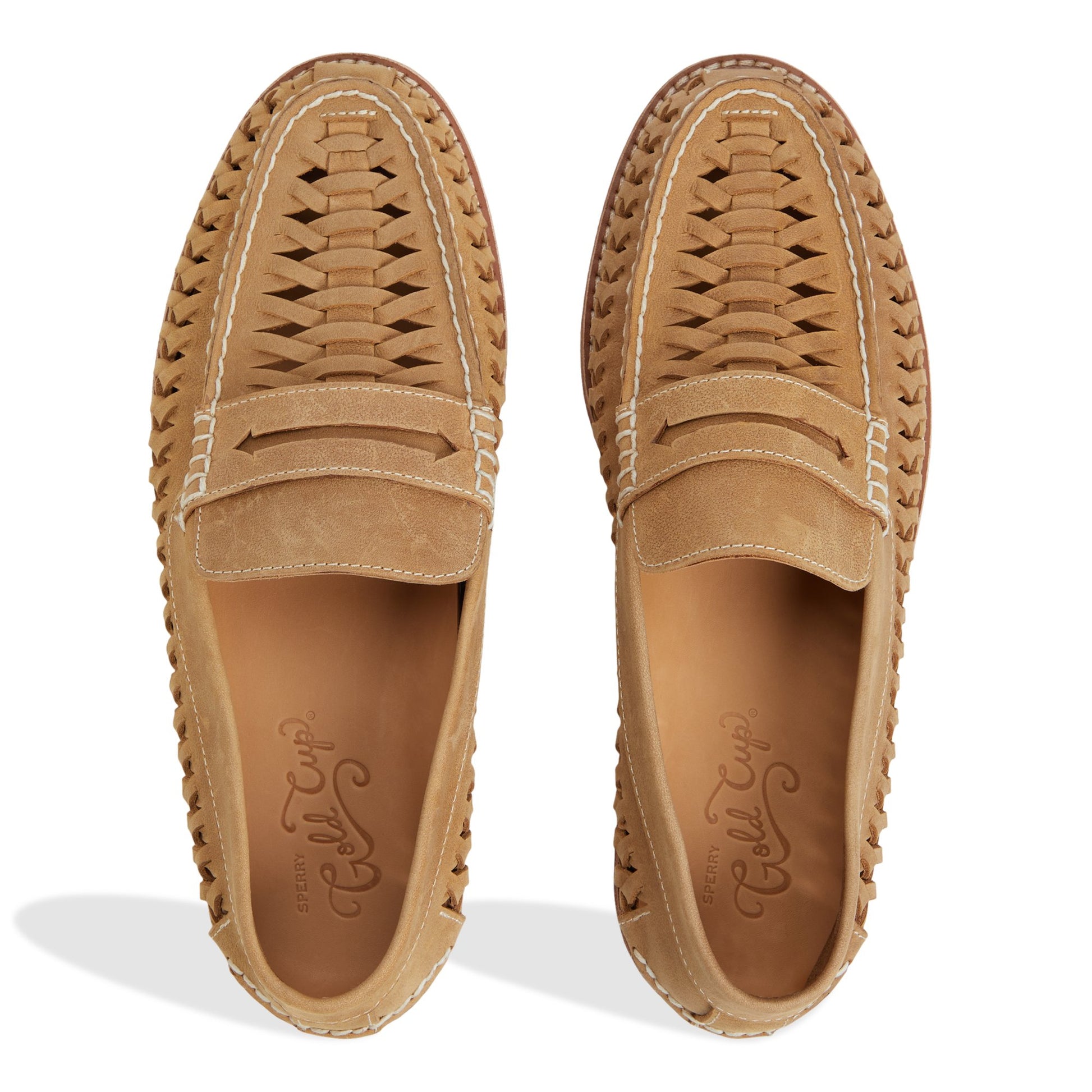 Support produit pour Mocassins tissés Gold Cup™
