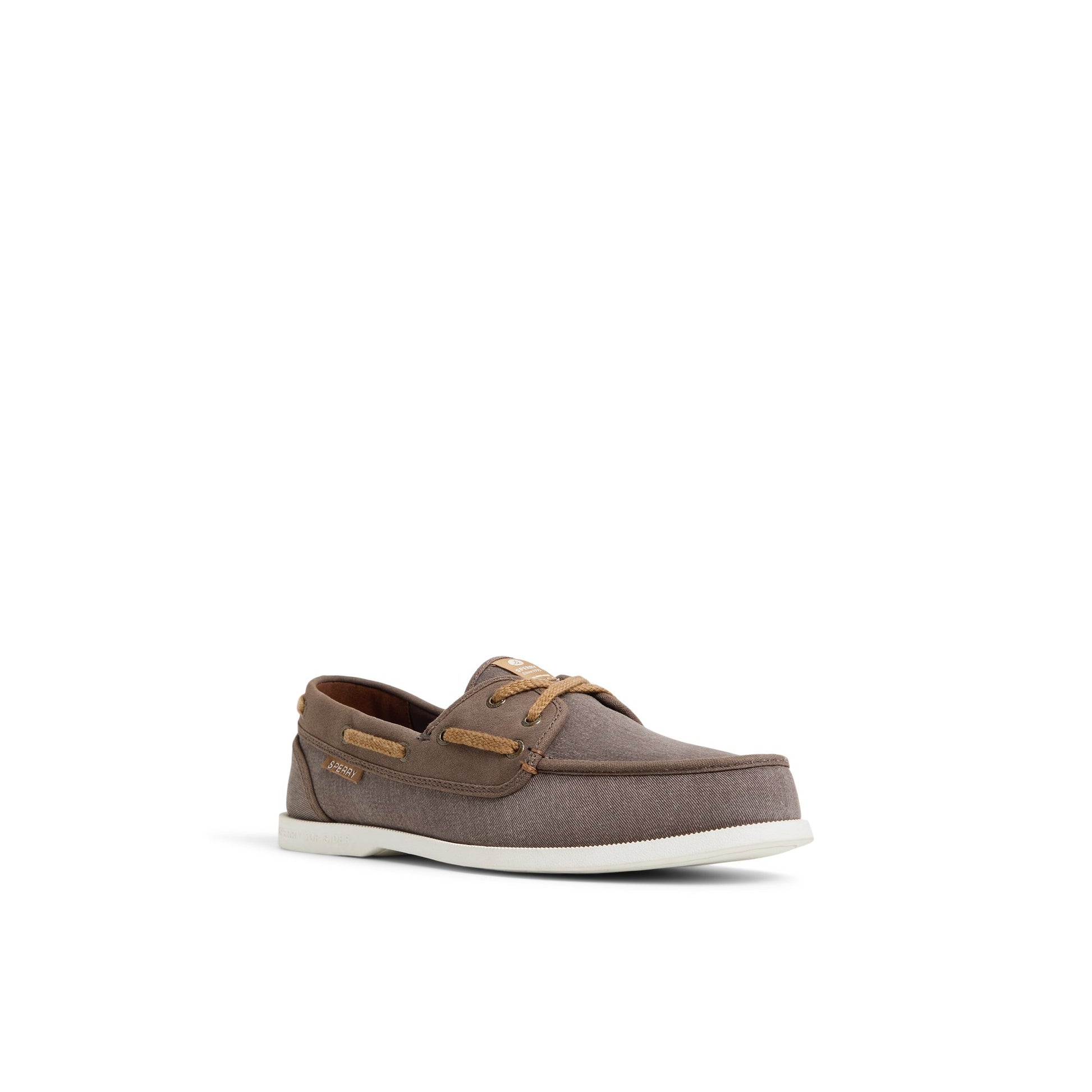 Side view of Dark Brown Helmsman Boat Shoe Boat Shoe